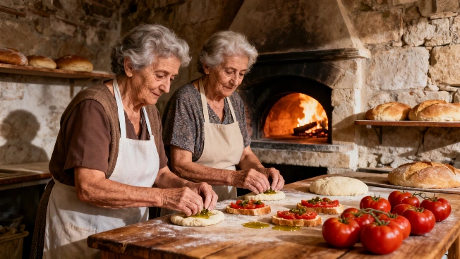 Teresa y Graciela atraen colas ante un horno de más de 700 años Español.News