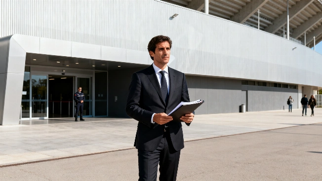 El presidente reelegido del club apostó por el lujo eléctrico de la marca alemana Español.News
