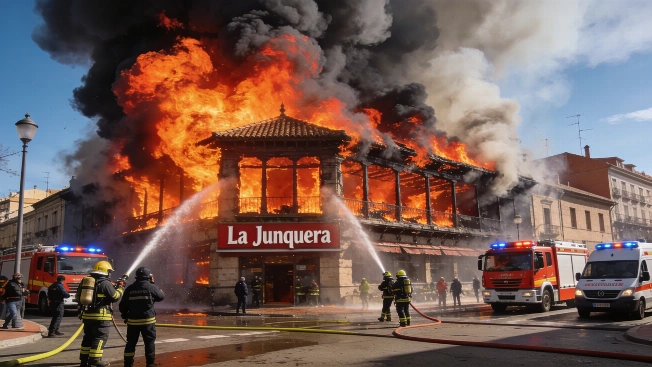 El incendio en Zaragoza alcanza viviendas y obliga a nuevas evacuaciones Español.News