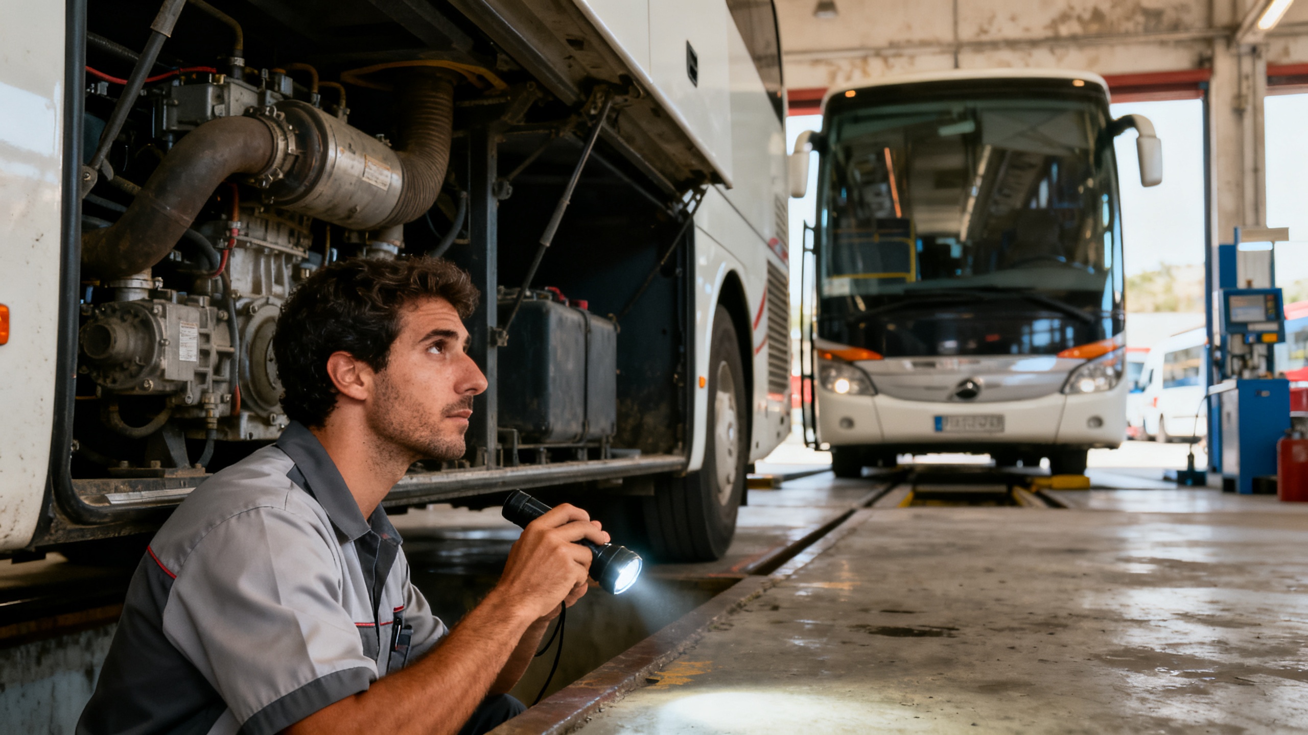 Por qué uno de cada cuatro autobuses en España no pasa la inspección técnica a la primera Español.News