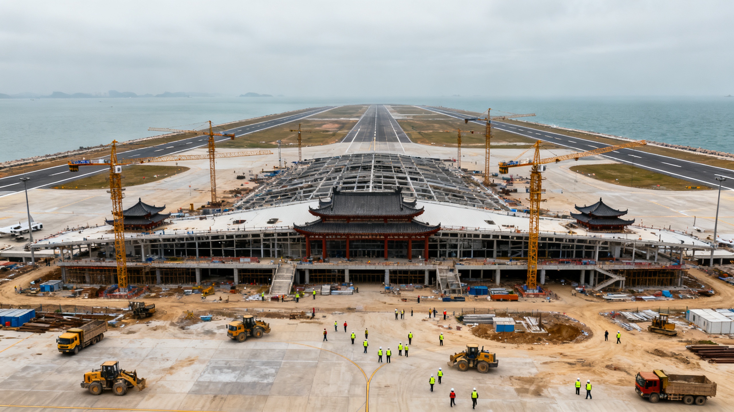 El proyecto Dalian Jinzhouwan promete transformar la aviación y la logística regional Español.News