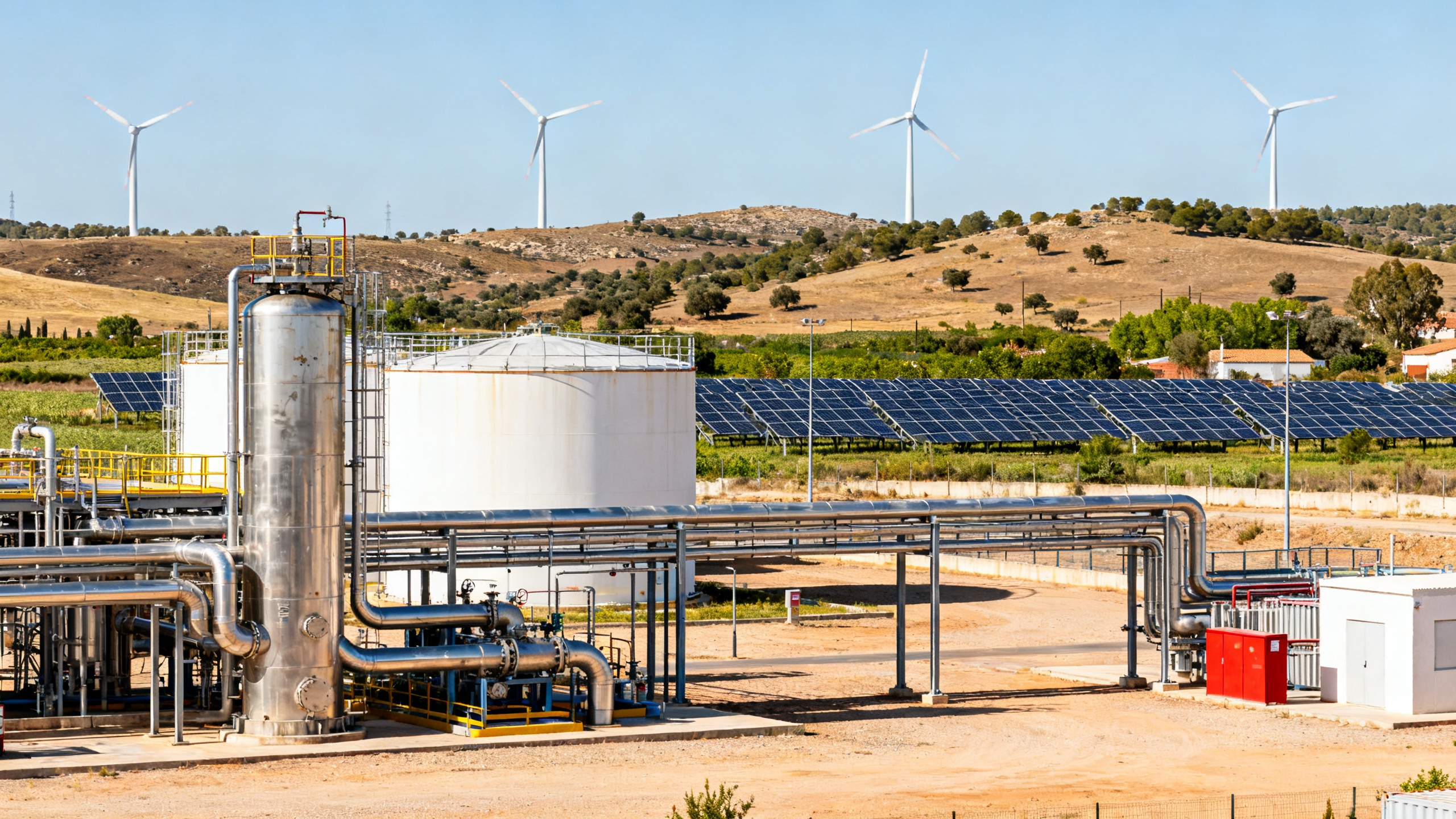 Una planta experimental en Miajadas cambia las reglas de la energía en Europa Español.News