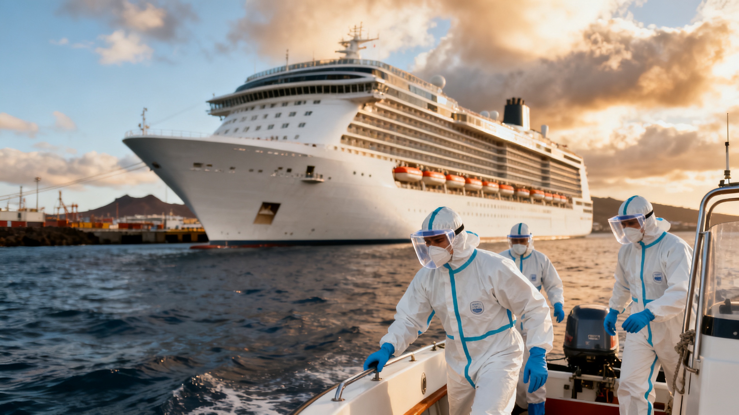 Las autoridades activaron el protocolo internacional por una infección rara en un crucero Español.News