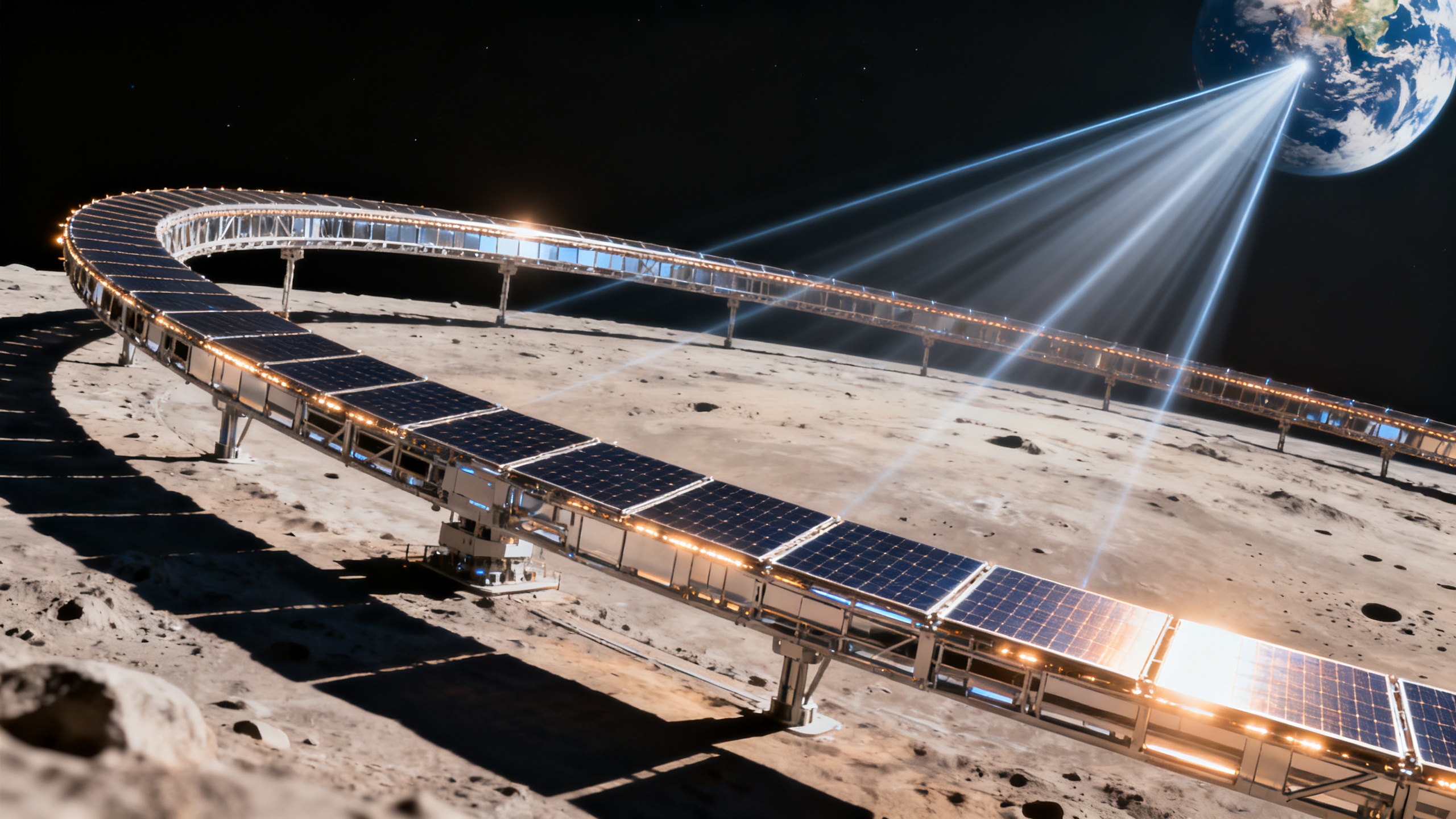 Proyecto Luna Ring: cómo una central eléctrica lunar puede transformar el sector energético Español.News
