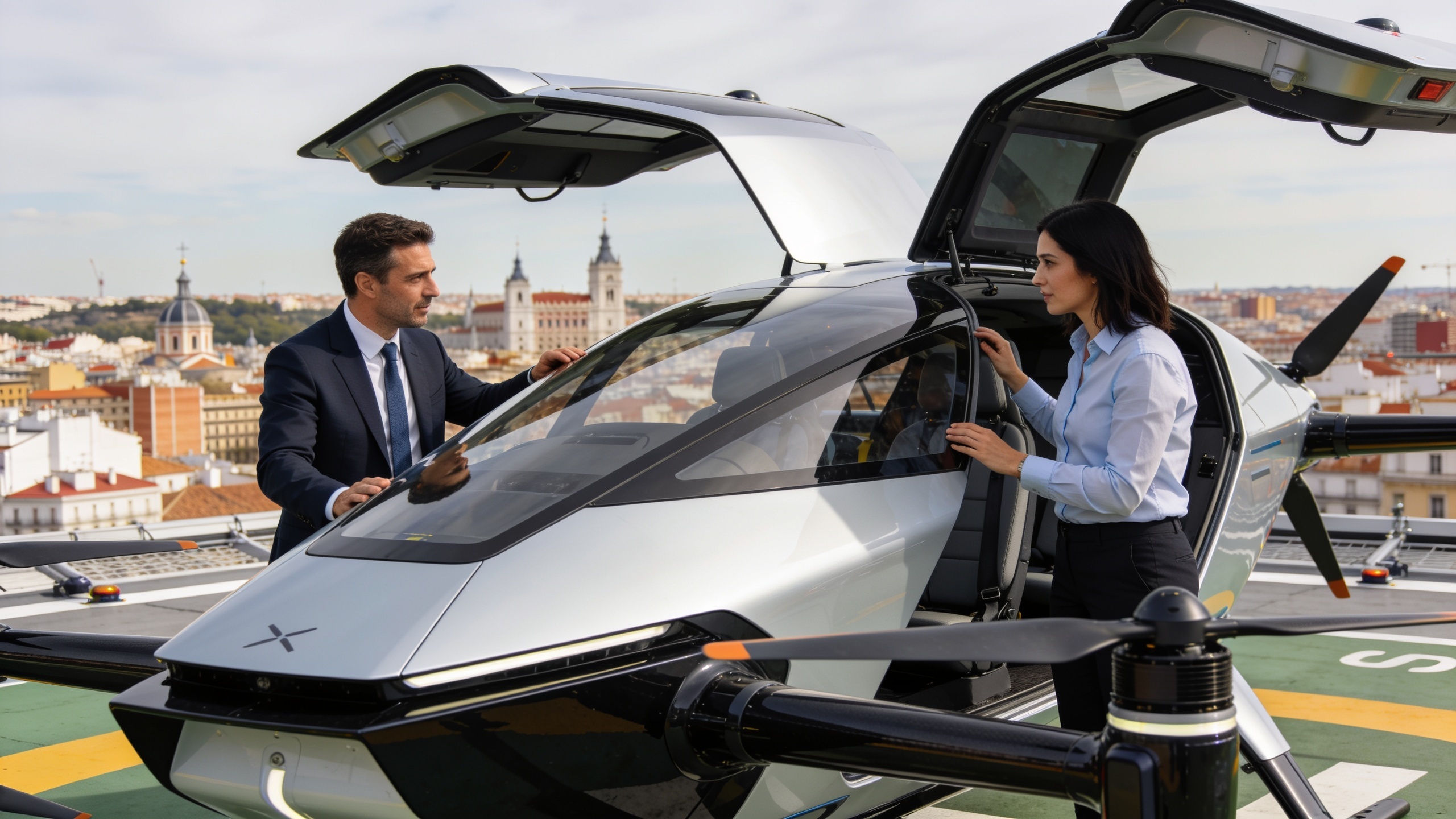 AirCab: eVTOL eléctrico con carga rápida dirigido al mercado urbano Español.News