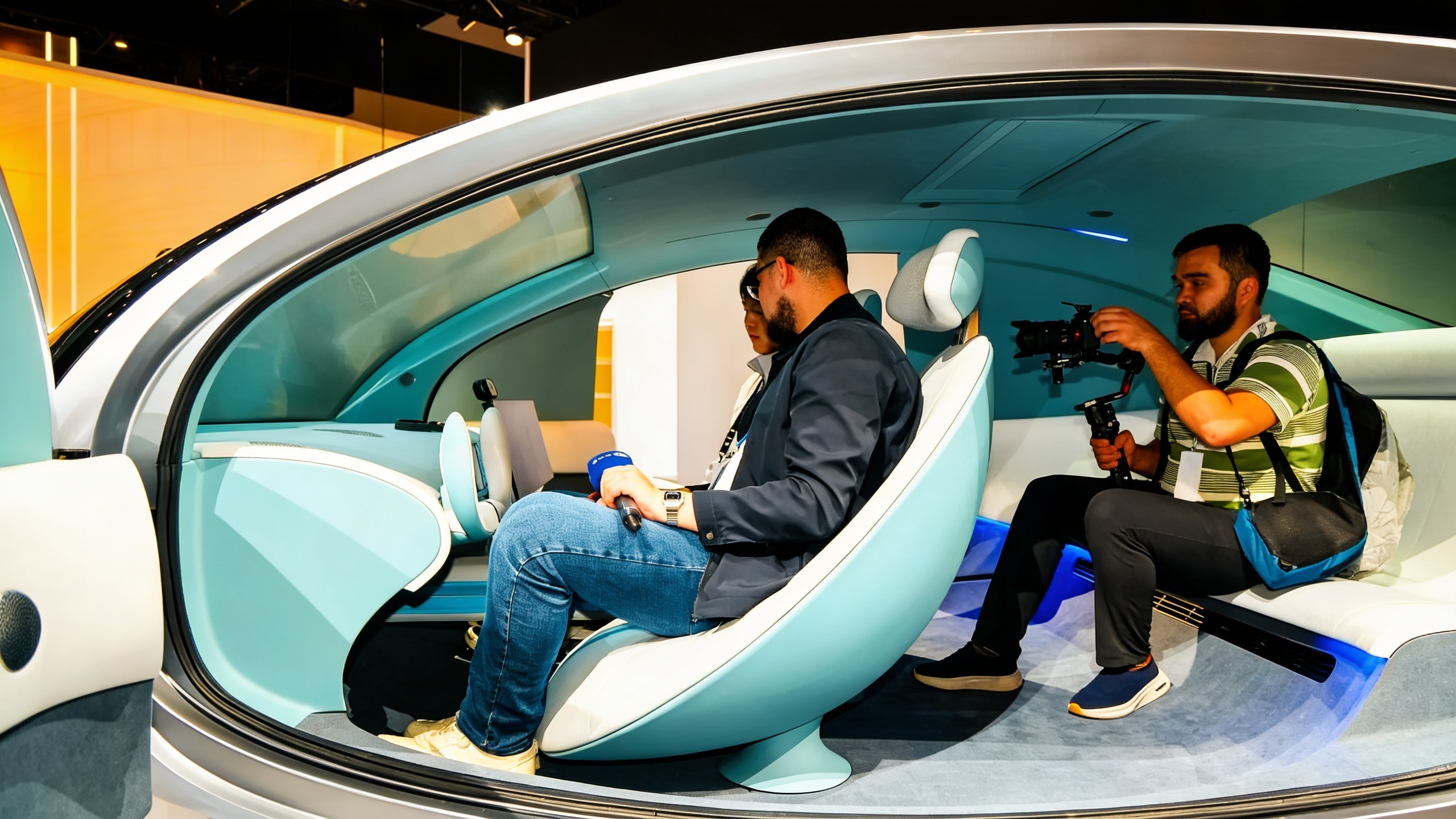 Nuevas tecnologías de Geely en el Salón de Pekín 2026: taxi robótico Eva Cab y plataforma para todoterrenos Español.News