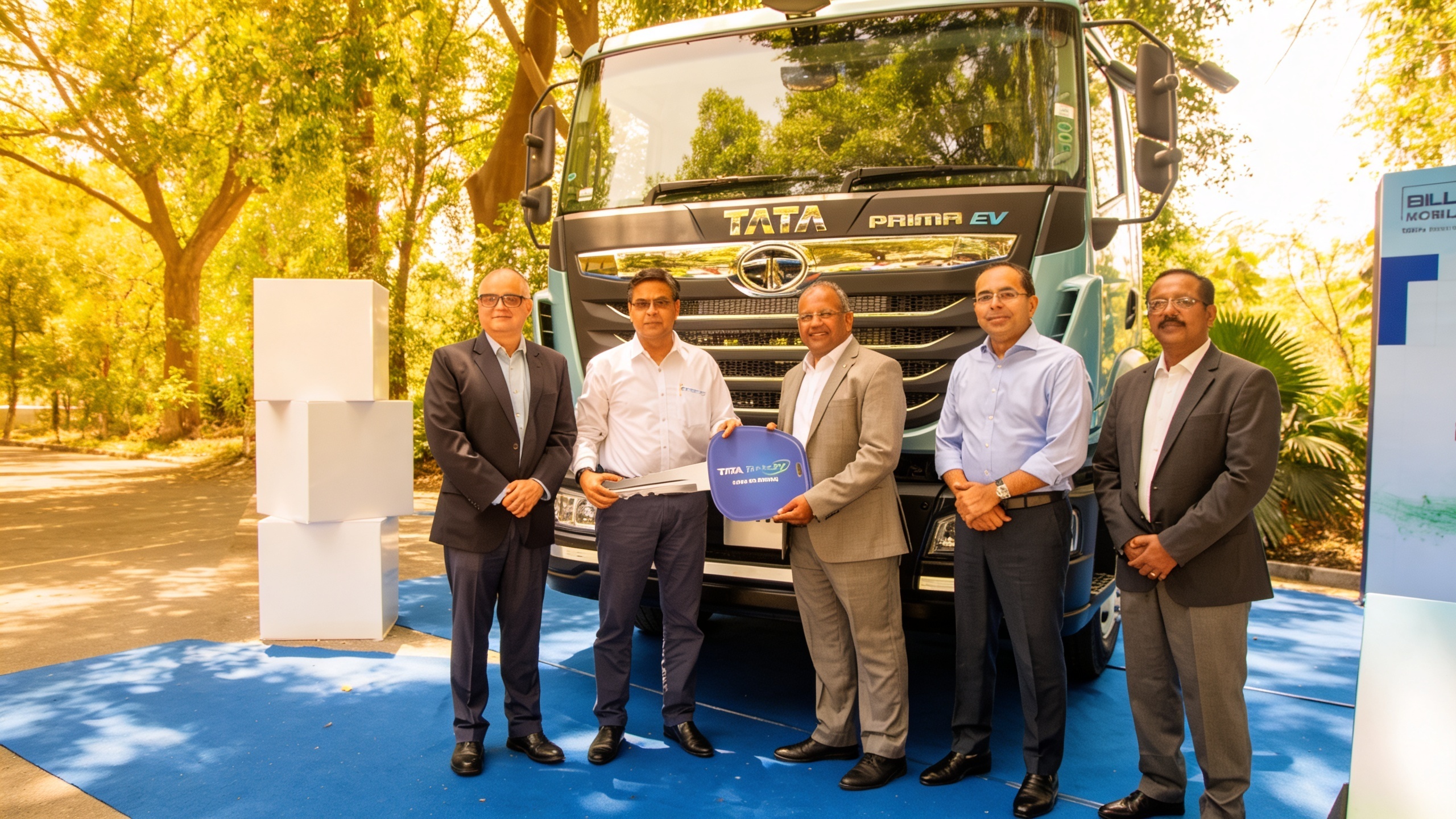 El camión eléctrico Tata Prima E.55S con batería de 450 kWh llega al mercado de la India Español.News