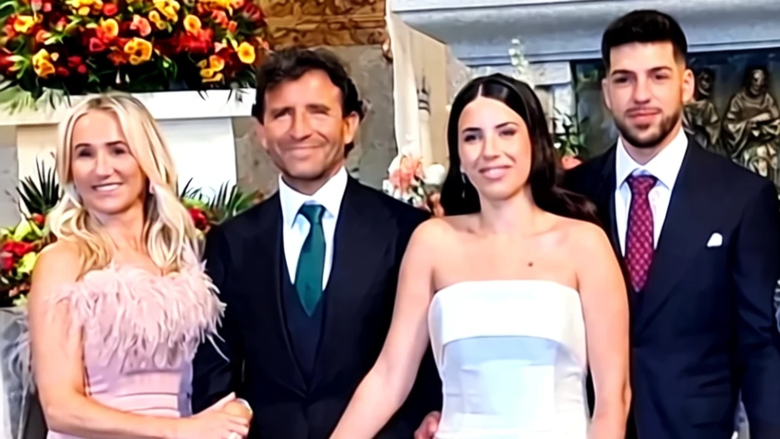 Luis Milla sorprende a los invitados bailando con su hija en la boda de Paula en Madrid Español.News
