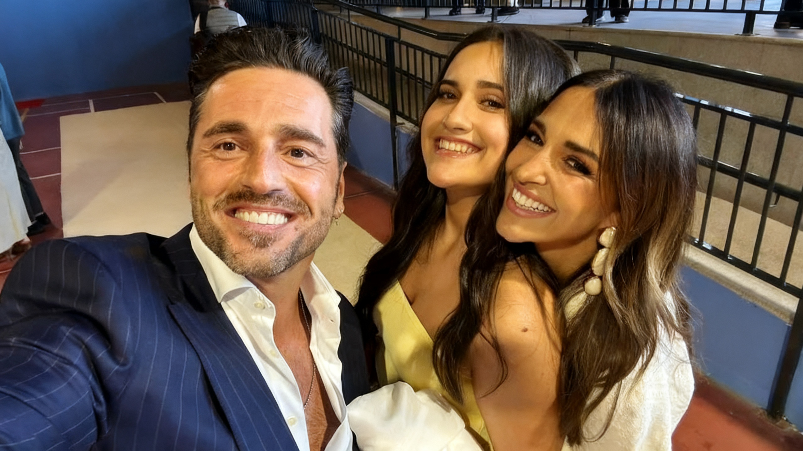 Paula Echevarría y David Bustamante apoyaron juntos a su hija en la graduación Español.News