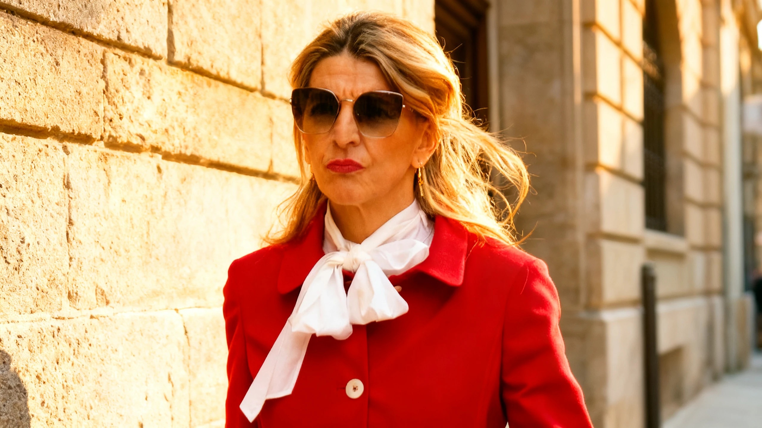Yolanda Díaz sorprende con un nuevo look: así ha cambiado su estrategia de moda Español.News