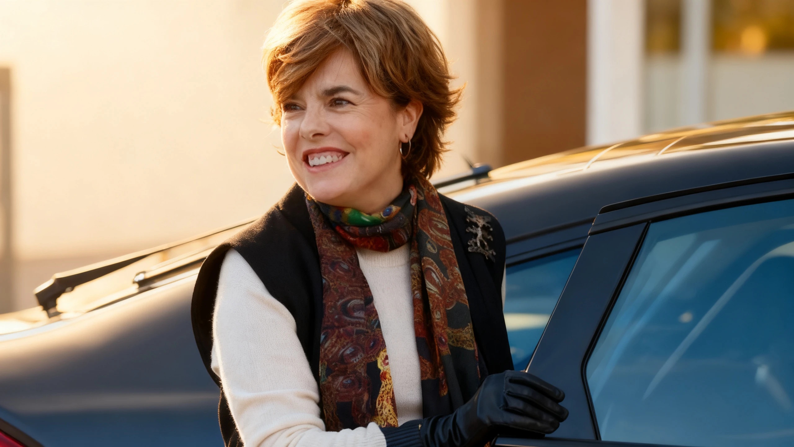 Soraya Sáenz de Santamaría sorprende con nuevo look y rara aparición pública Español.News