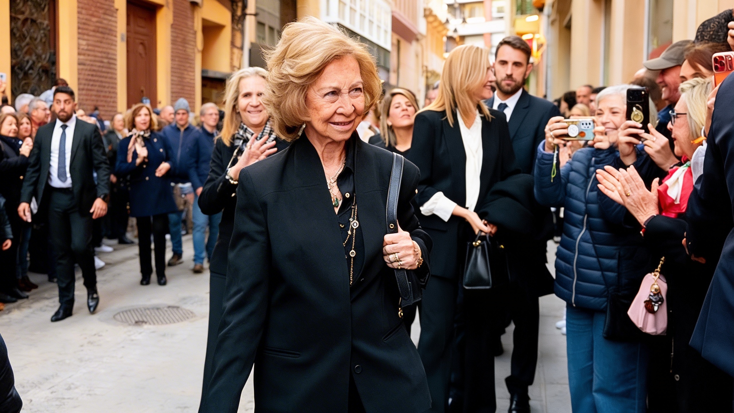 La reina Sofía sorprende con sus hijas en la celebración de Pascua en Murcia Español.News