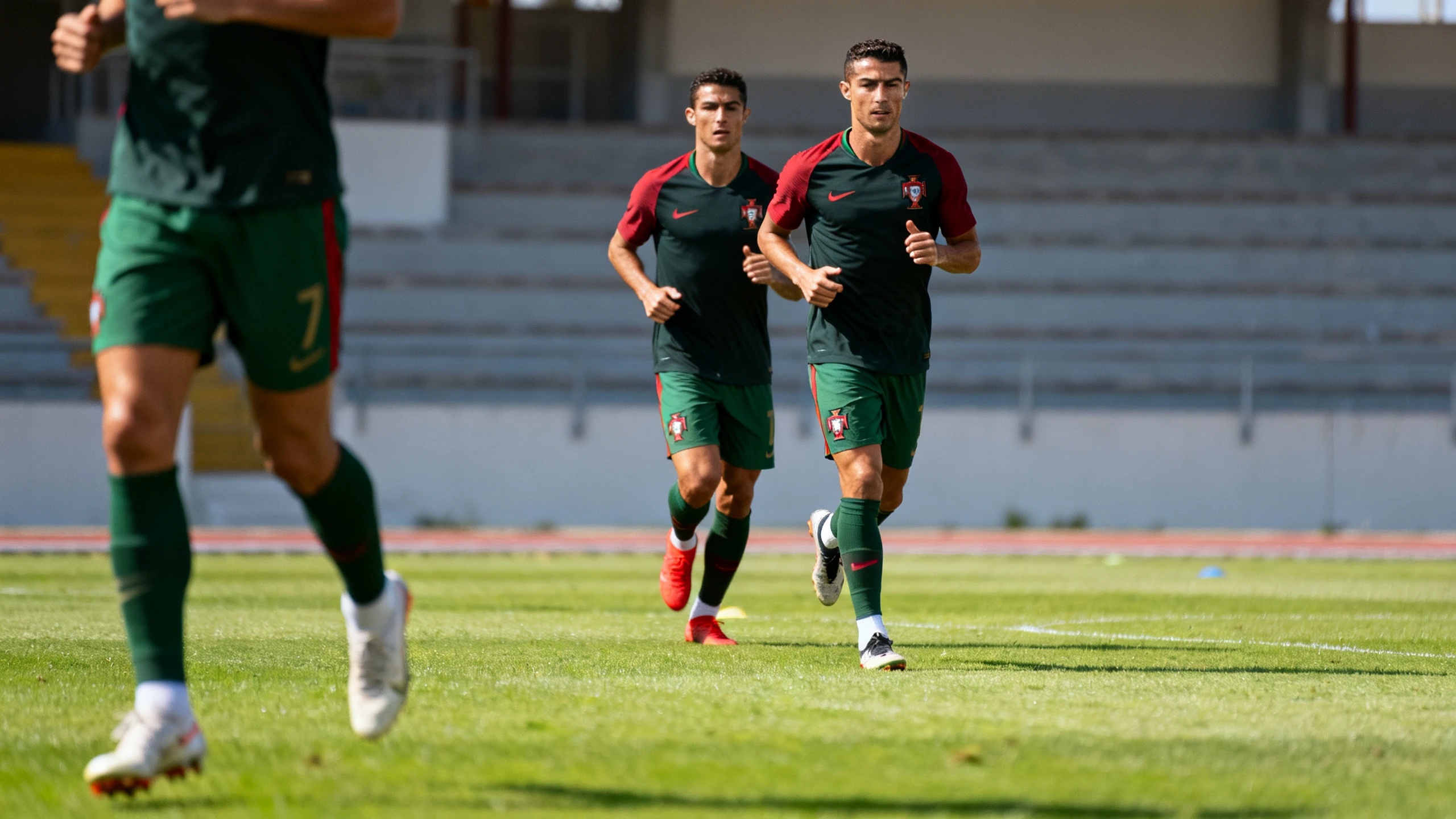 En Leiría, la selección de Portugal se enfrenta a Nigeria antes del inicio del torneo Español.News