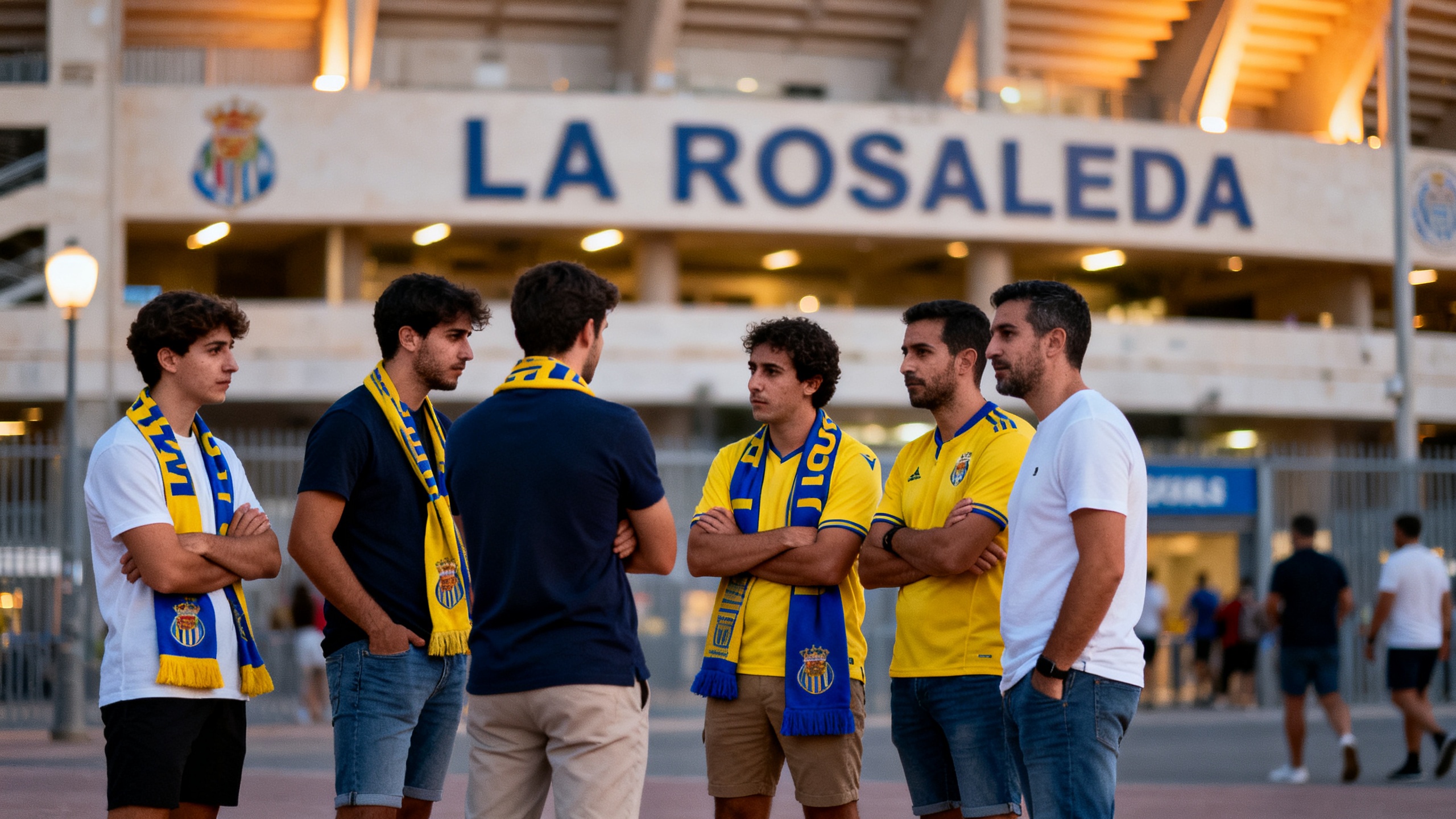 En Málaga, lleno total y condiciones estrictas para los aficionados en la batalla por el ascenso Español.News