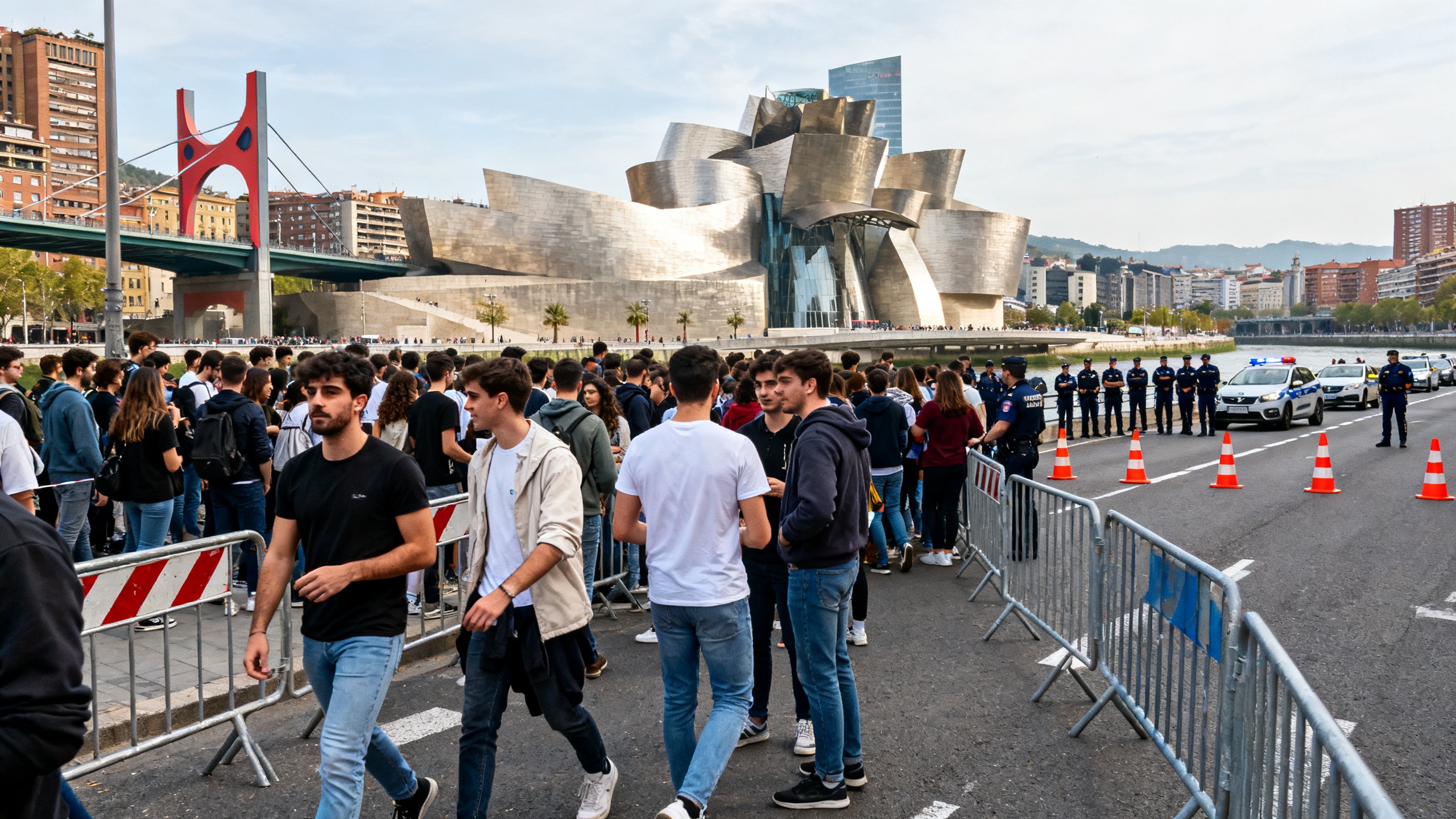 Restricciones de tráfico y cierre de puentes en Bilbao durante el día del festival de aniversario Español.News