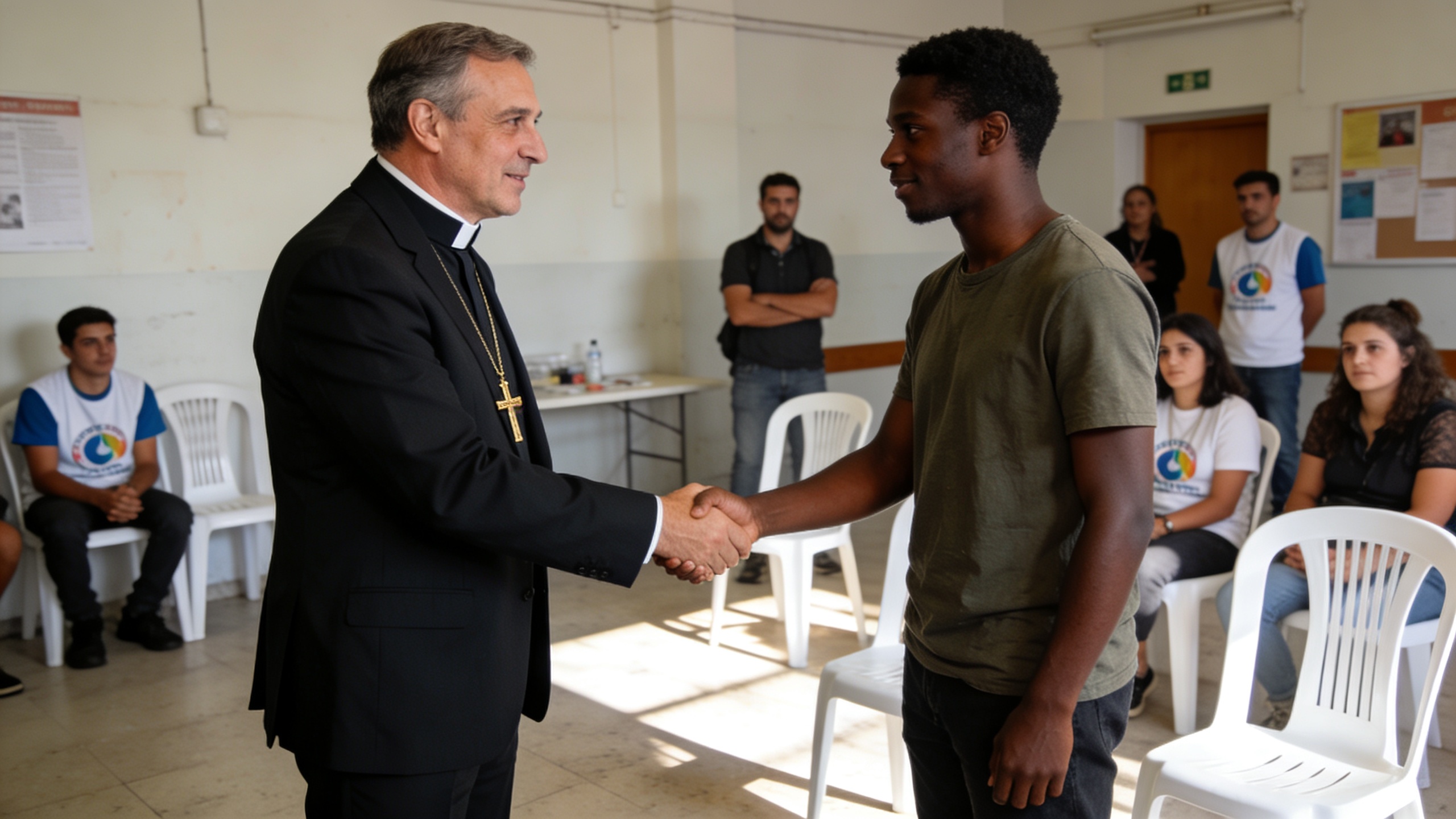 La visita del Papa al centro de Cáritas en Madrid fue una señal contra la discriminación Español.News