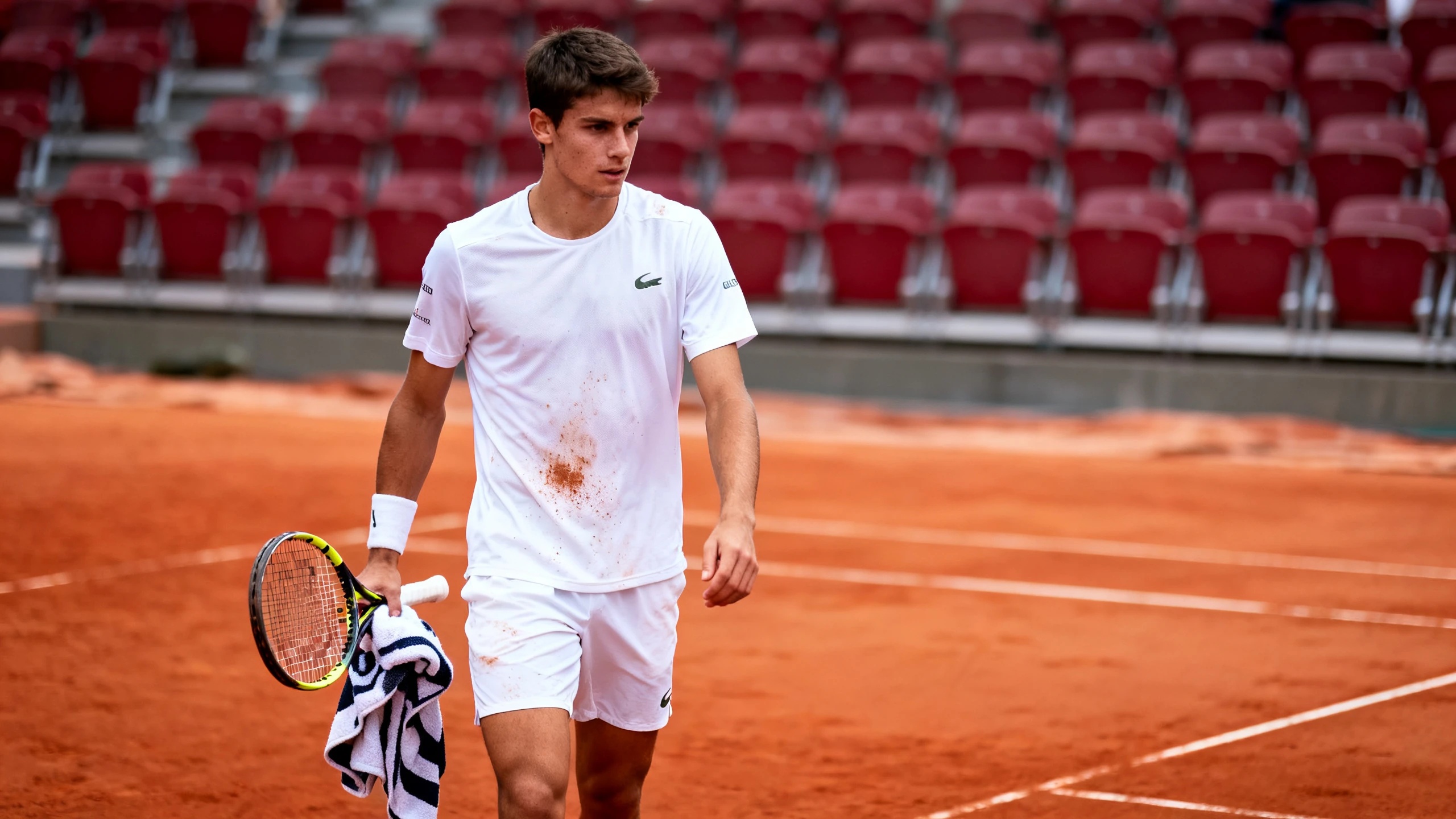 Un tenista italiano recurre a rituales y supera a los favoritos camino a la final Español.News