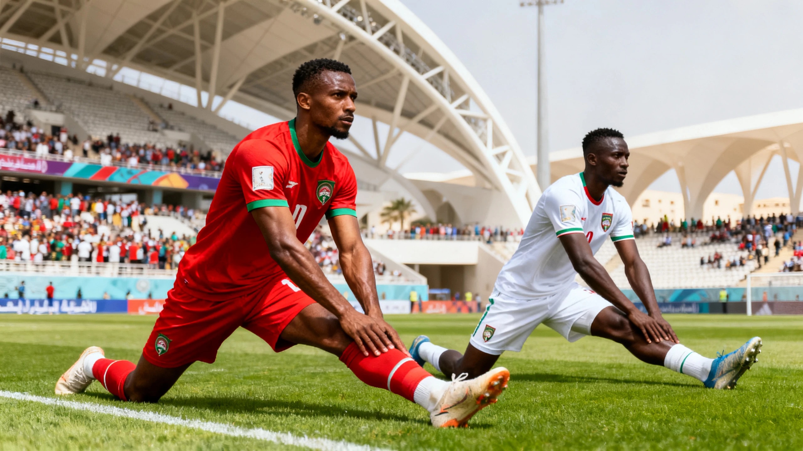 Nuevo estadio en Rabat y expectativas de los aficionados antes del partido Marruecos vs Madagascar Español.News