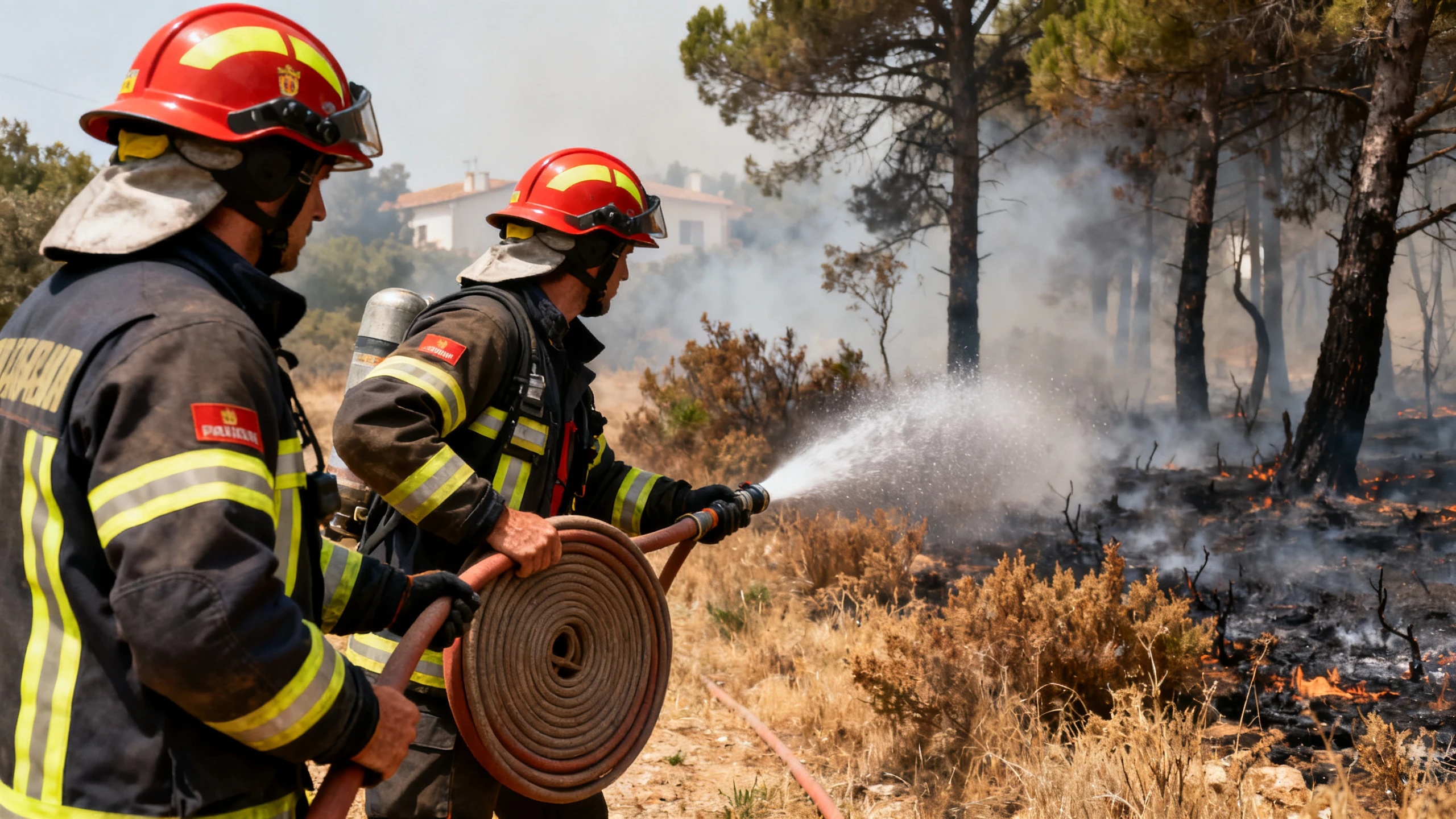 En Murcia, cortan la electricidad y evacúan viviendas por un incendio forestal Español.News