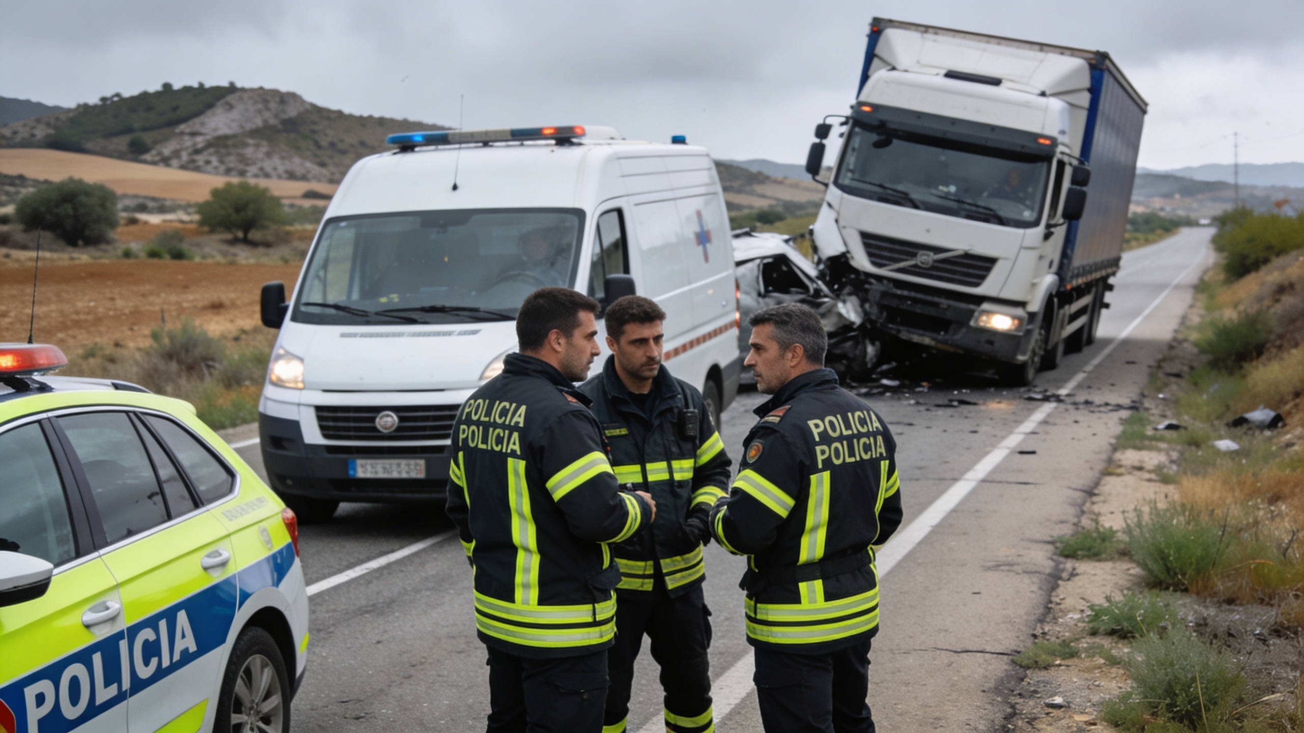Grave accidente en la carretera A-1223: tráfico cortado, hay víctimas y heridos Español.News