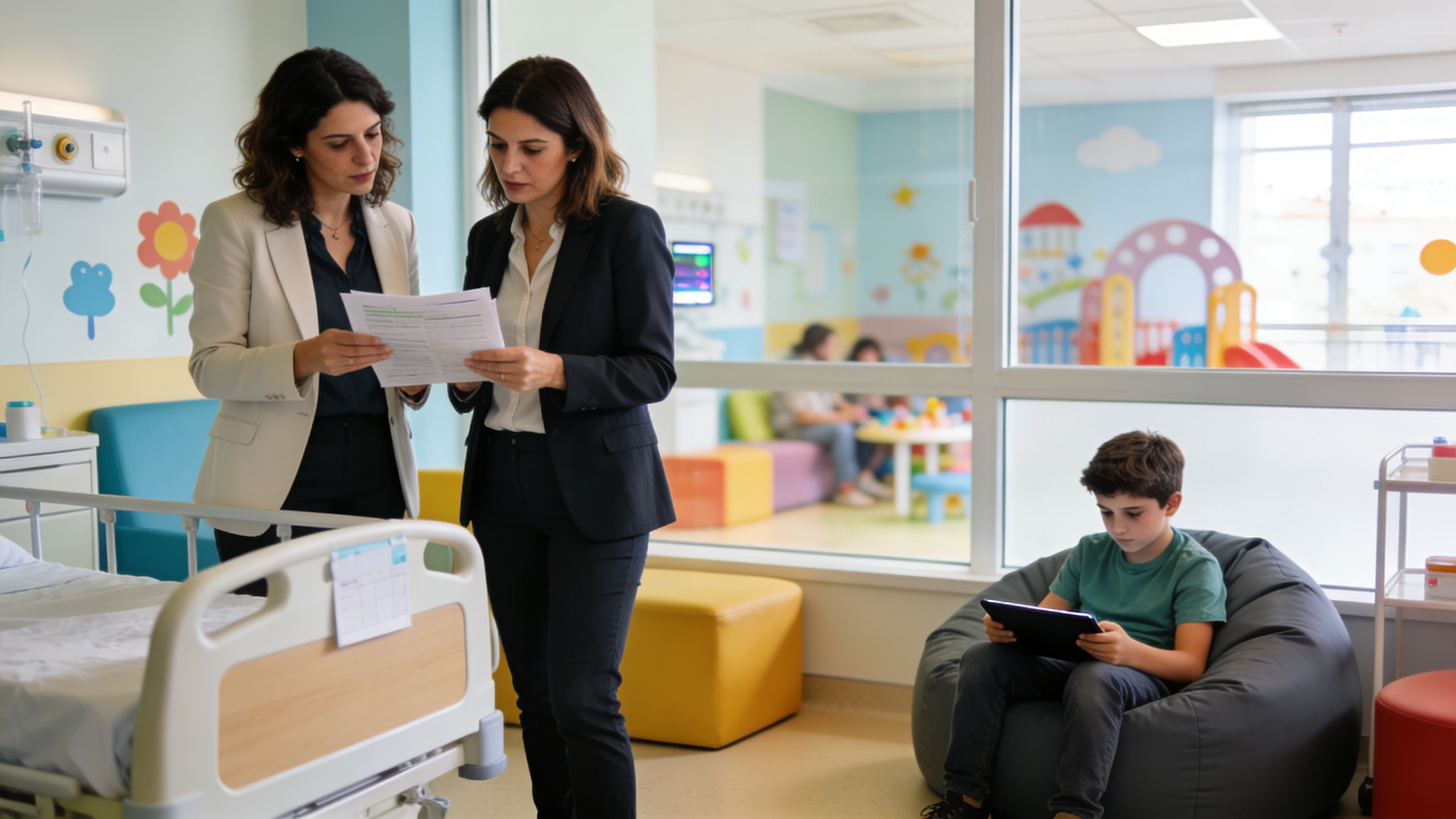 En Barcelona se invirtieron 7,4 millones de euros en la renovación de una unidad infantil oncológica Español.News