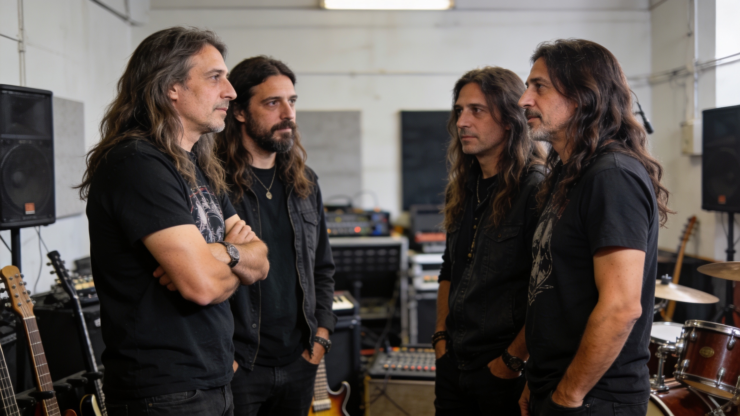 En Madrid, el grupo Saratoga presentó un disco sobre los desafíos de la época y la inteligencia artificial Español.News