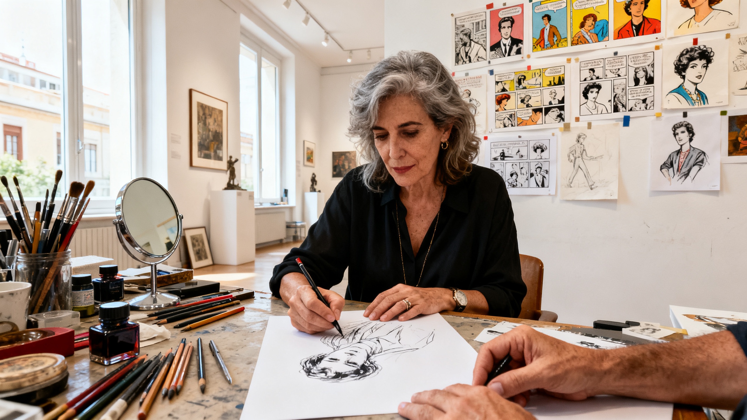 Exposición y libro de Maitena en Madrid: cómo su obra transformó la visión de la mujer Español.News