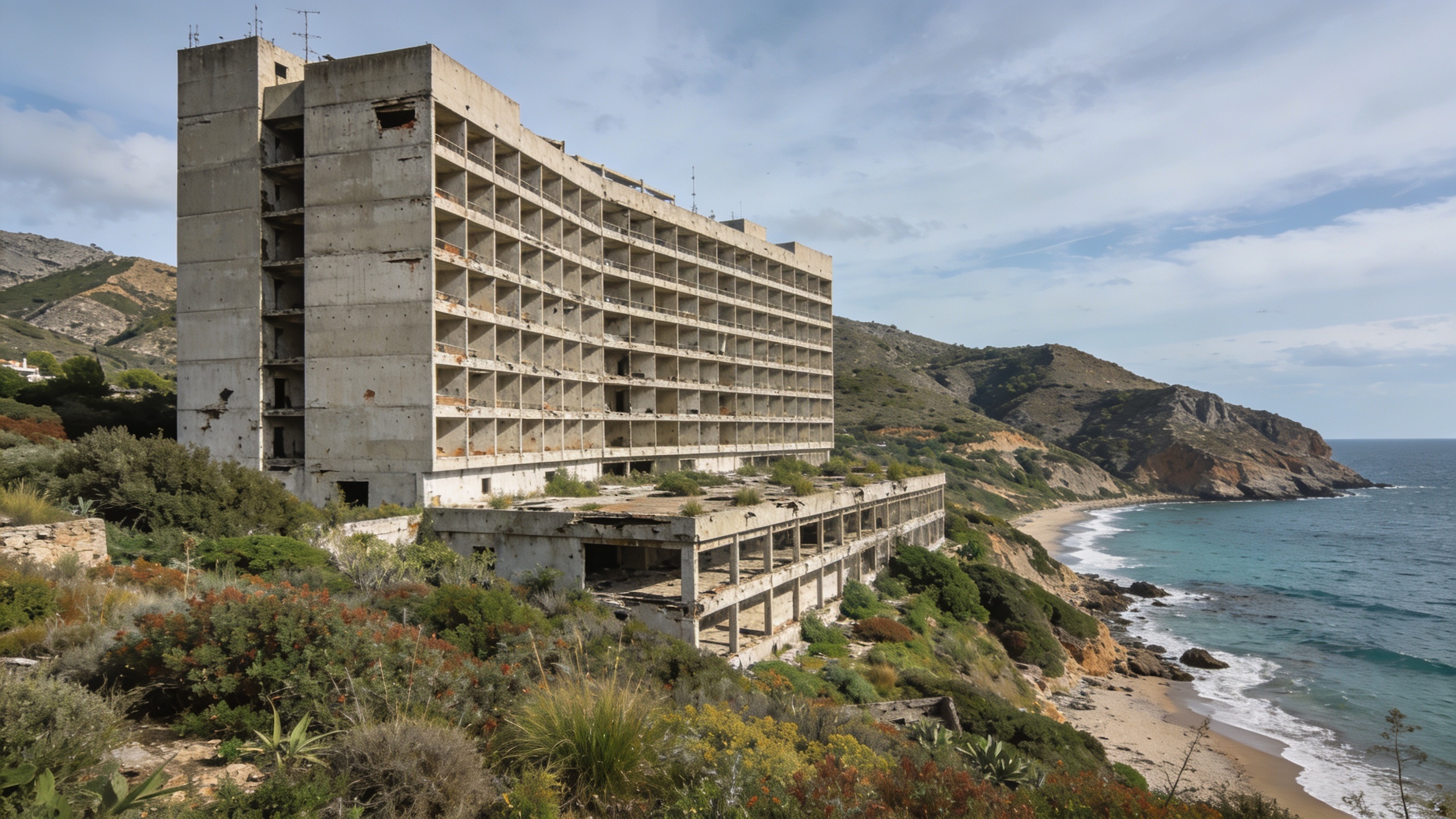 Las autoridades exigen a Carboneras revocar el permiso para el hotel junto al mar Español.News