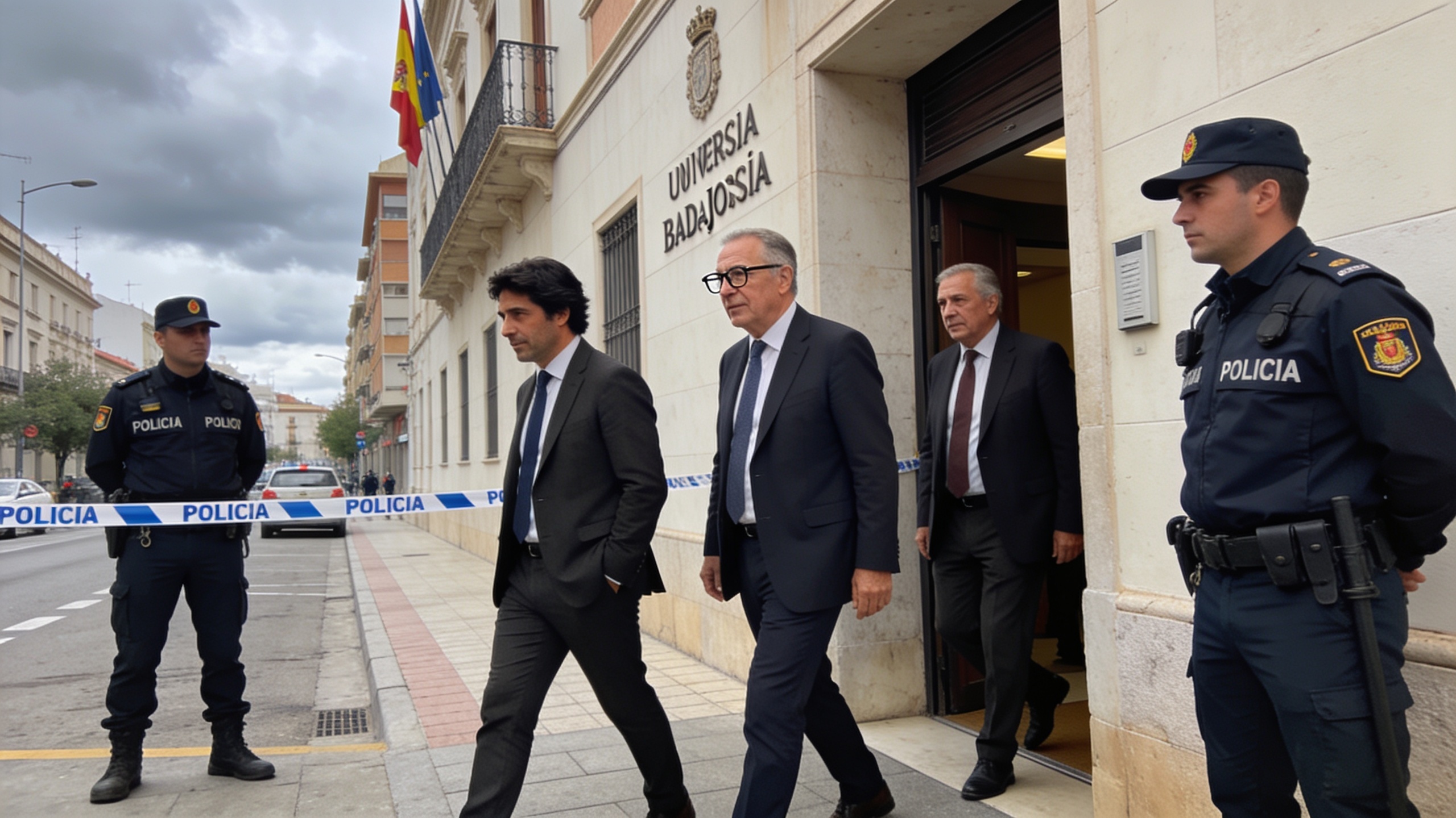 Juicio en Badajoz: acusaciones contra David Sánchez y refuerzo de la seguridad Español.News