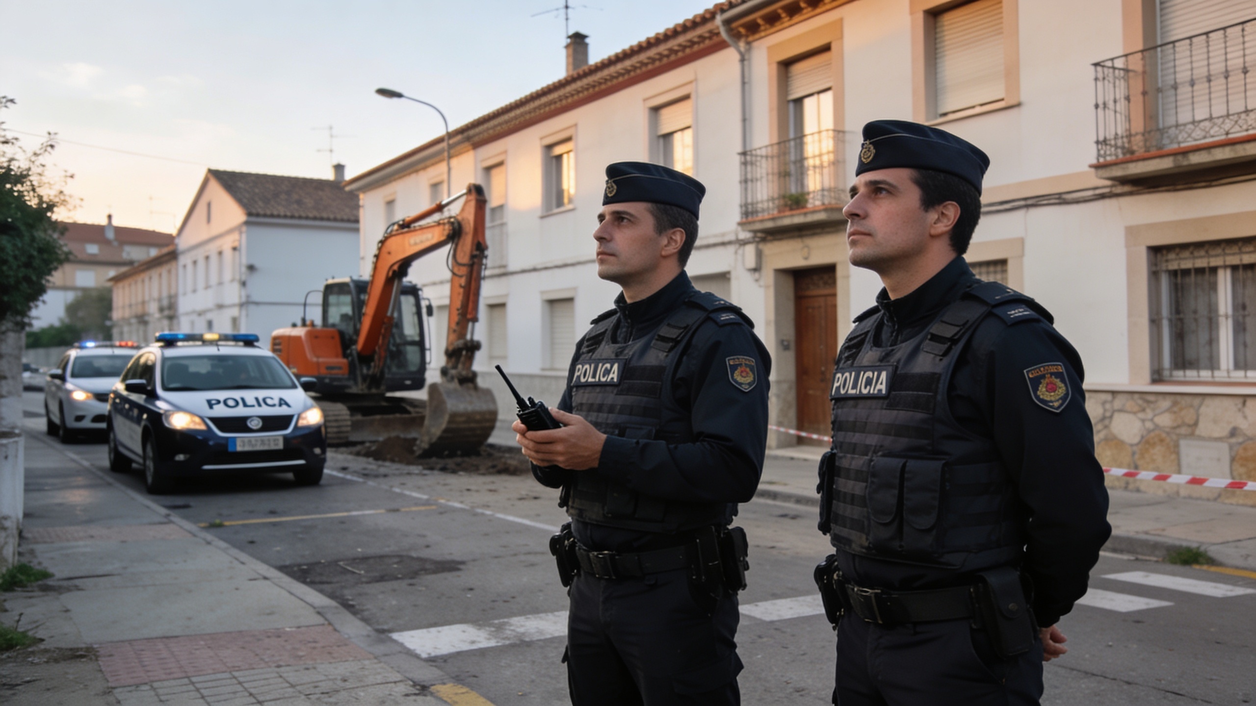 Excavadoras y fuerzas especiales: así buscó la policía escondites en las casas de los sospechosos en Cantabria Español.News