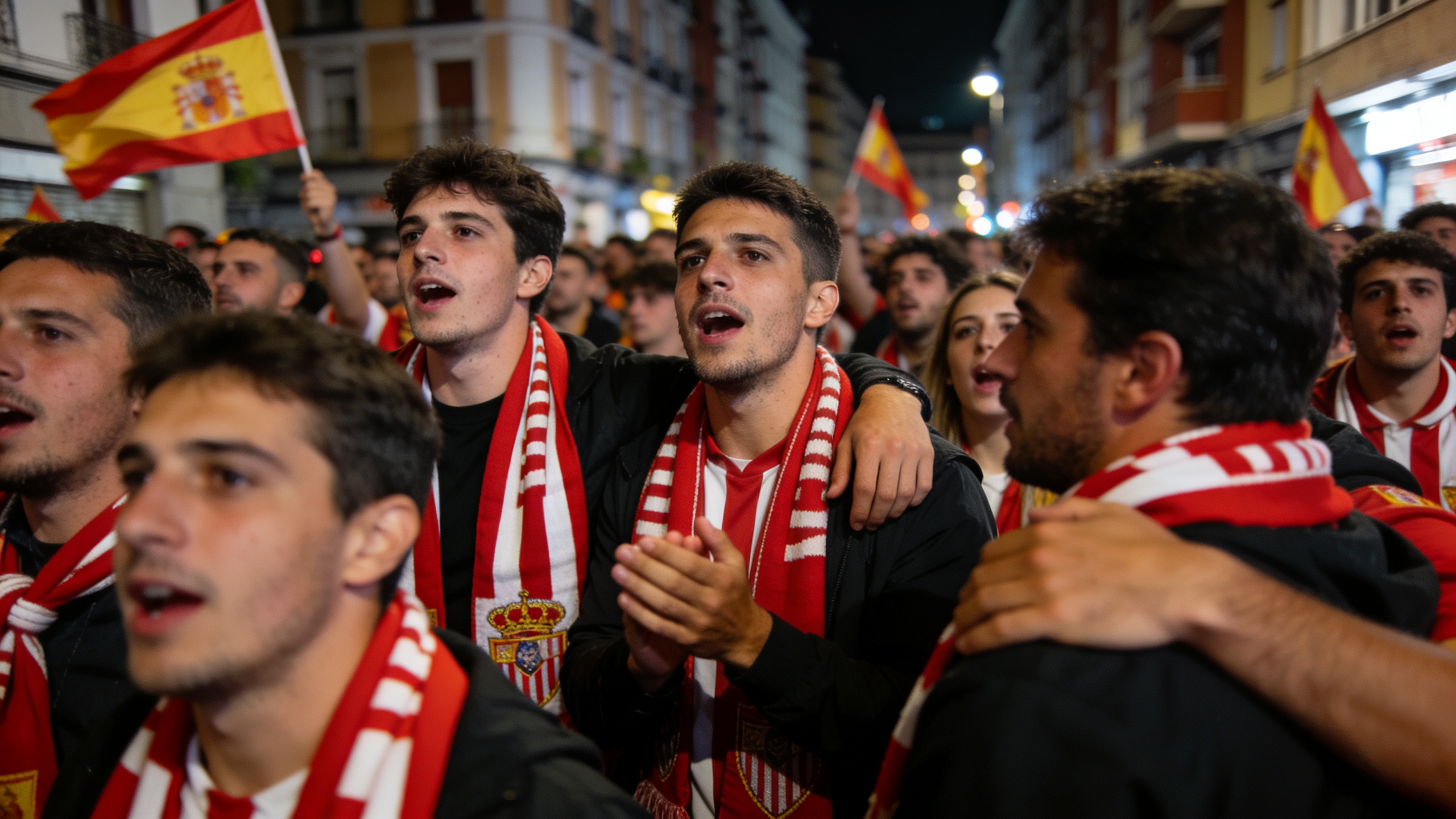Final de la Conference League: cómo Vallecas apoyó al equipo pese a la derrota Español.News