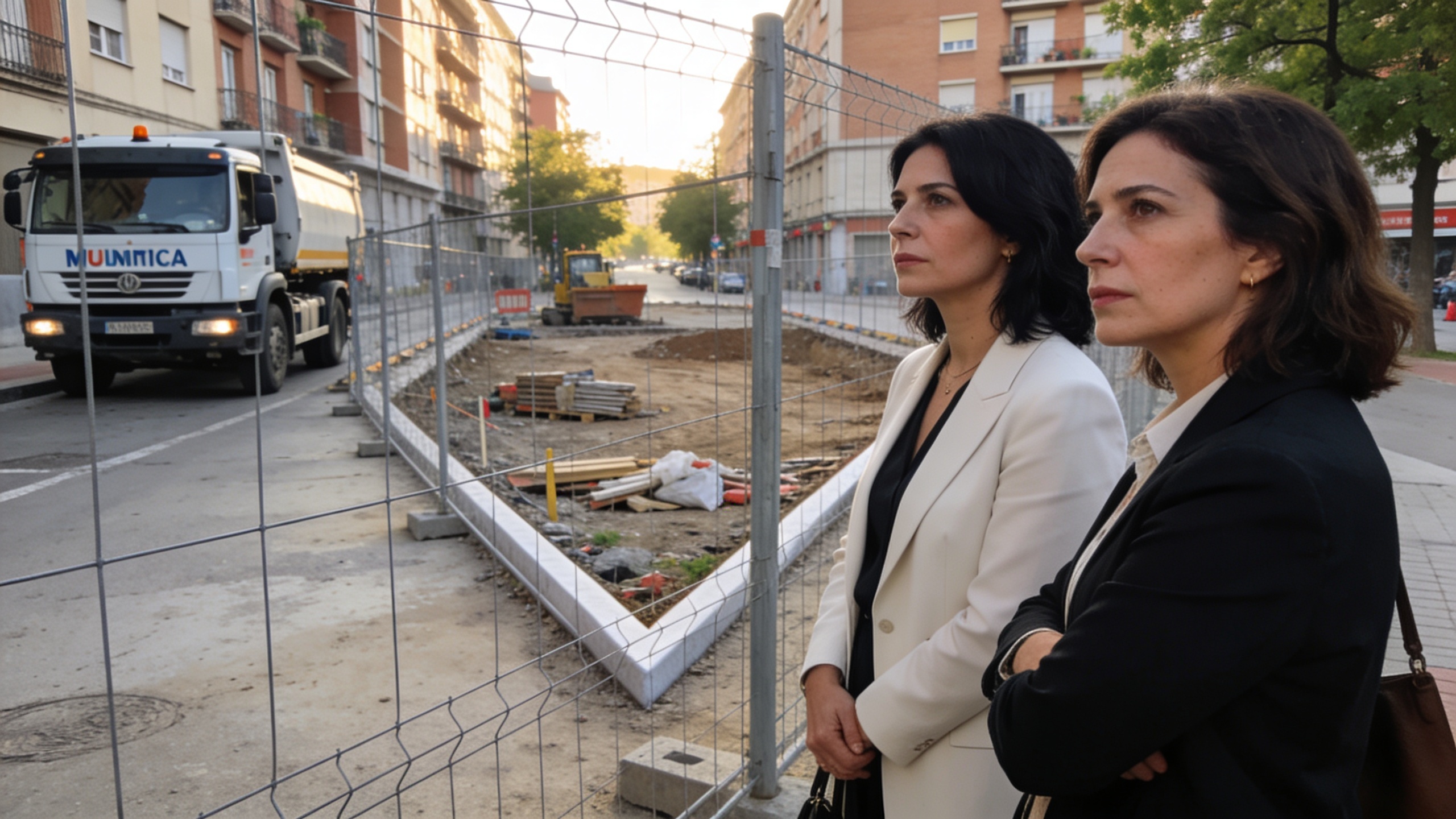 Vecinos de la calle Los Morales vuelven a protestar por los planes de construcción del cantón Español.News