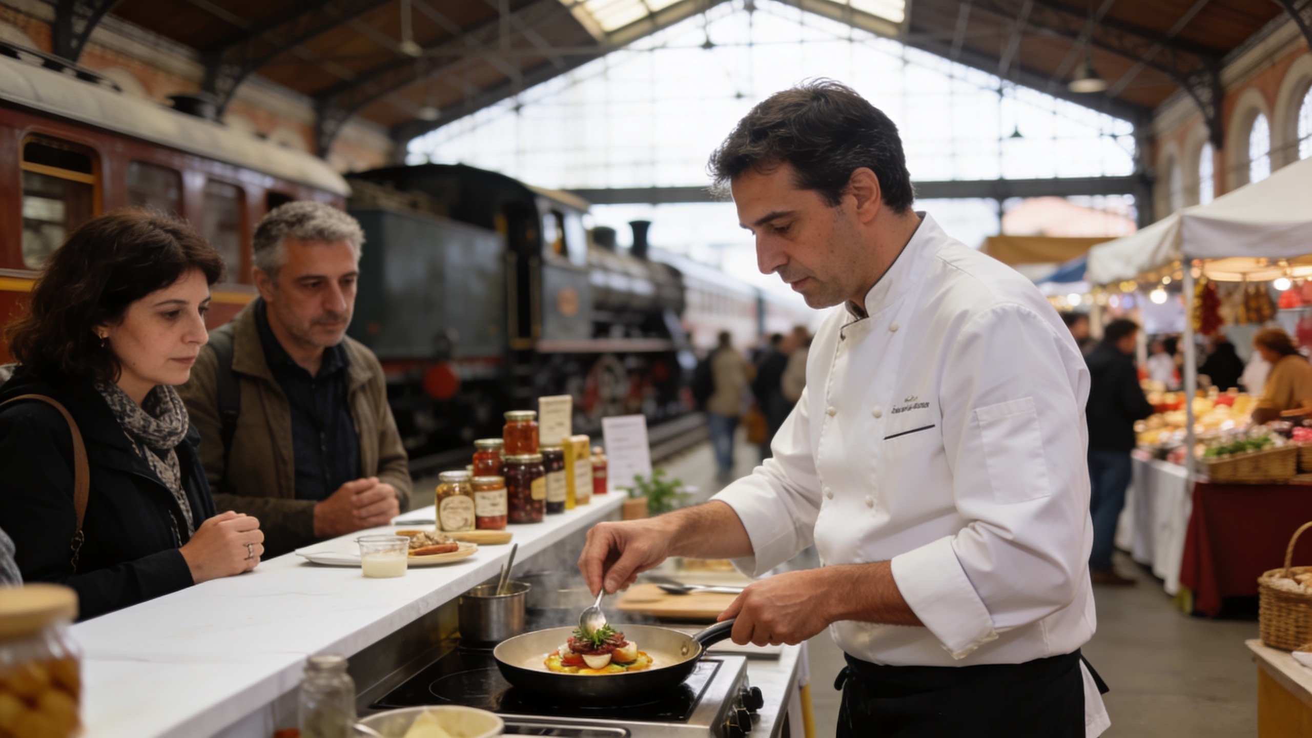 El Museo del Ferrocarril de Madrid acogerá un festival gastronómico con platos desde 8 euros Español.News