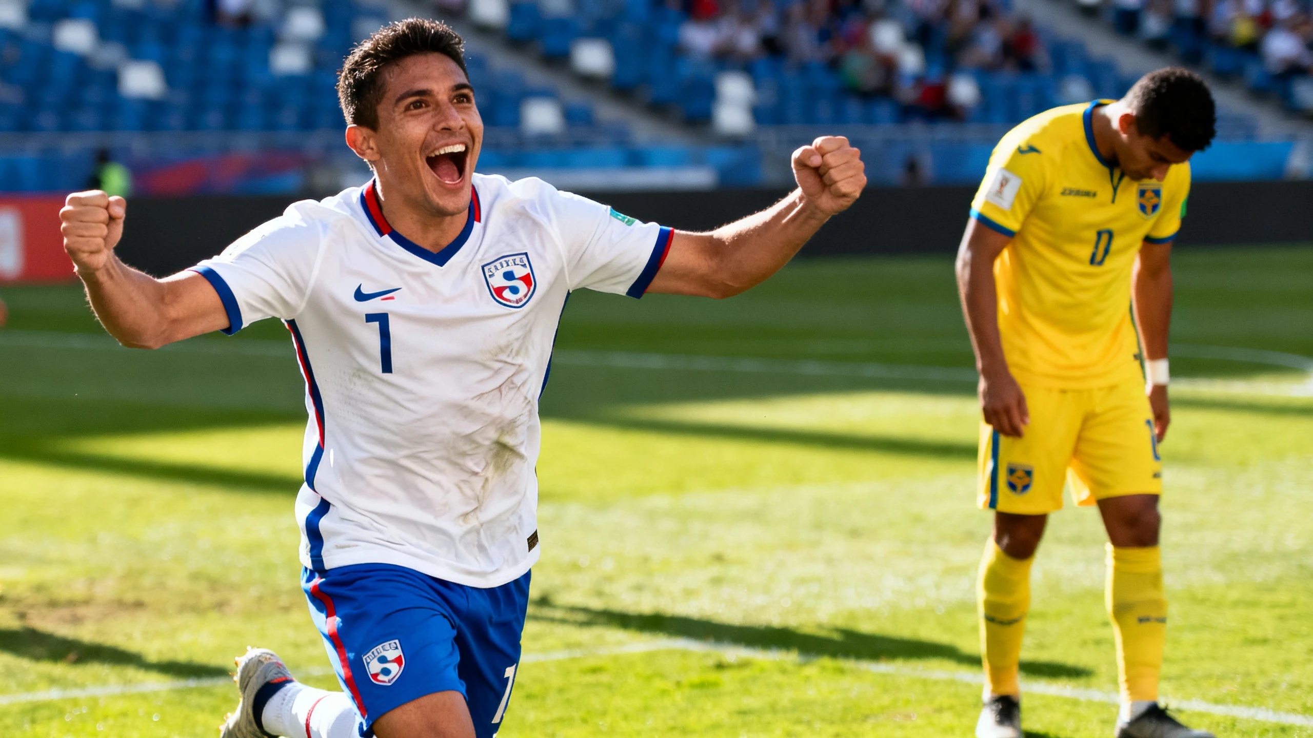 La expulsión al inicio del partido ayudó a los chilenos a afianzarse en la Libertadores Español.News