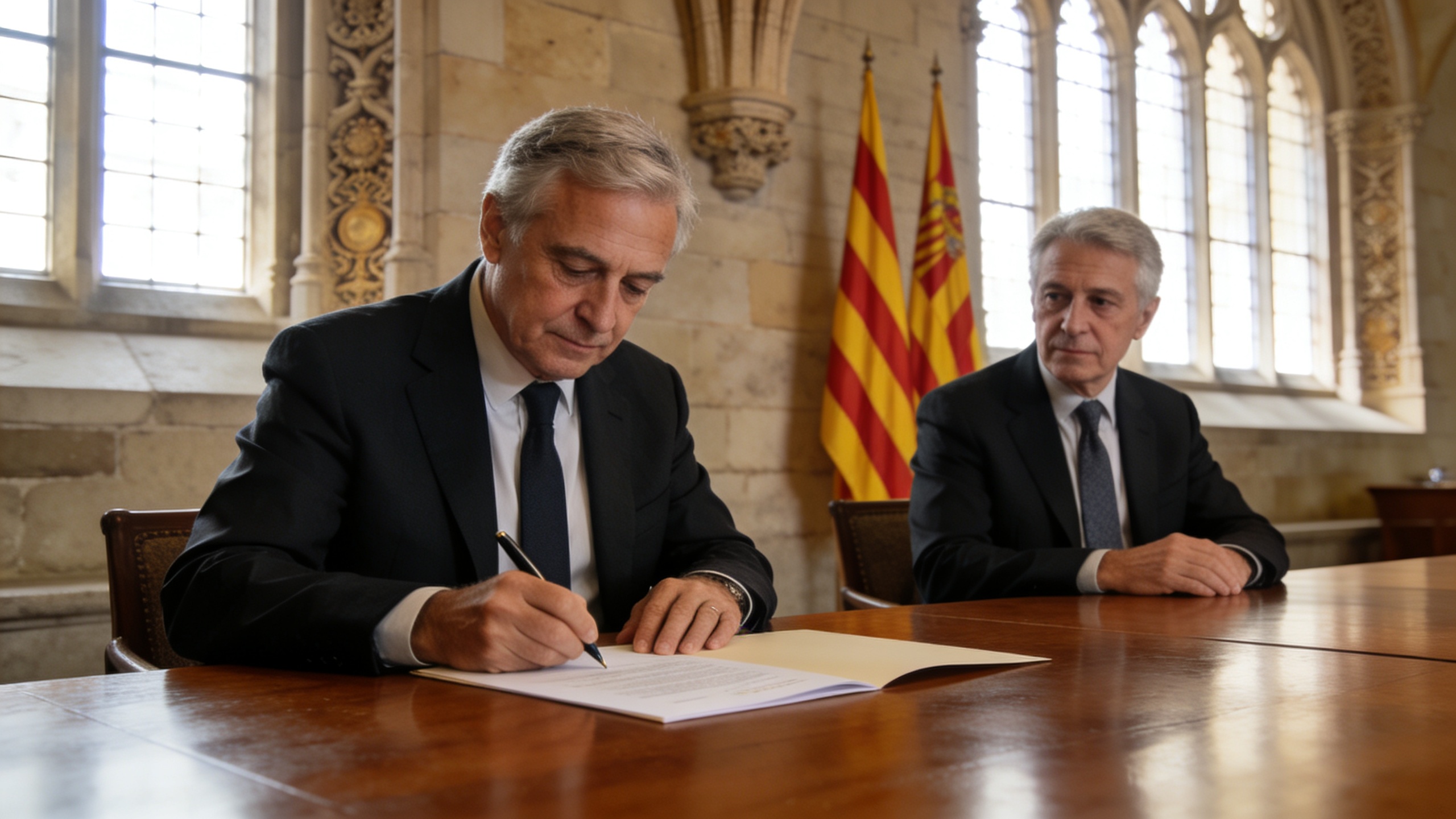 Las autoridades de Cataluña aprueban la financiación de una línea ferroviaria y la ampliación de competencias fiscales Español.News