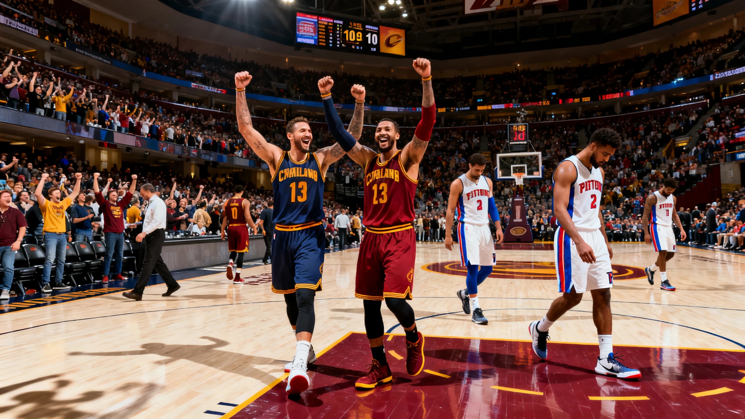 Fracaso del líder de la temporada: los Pistons caen ante los Cavaliers en el partido decisivo Español.News