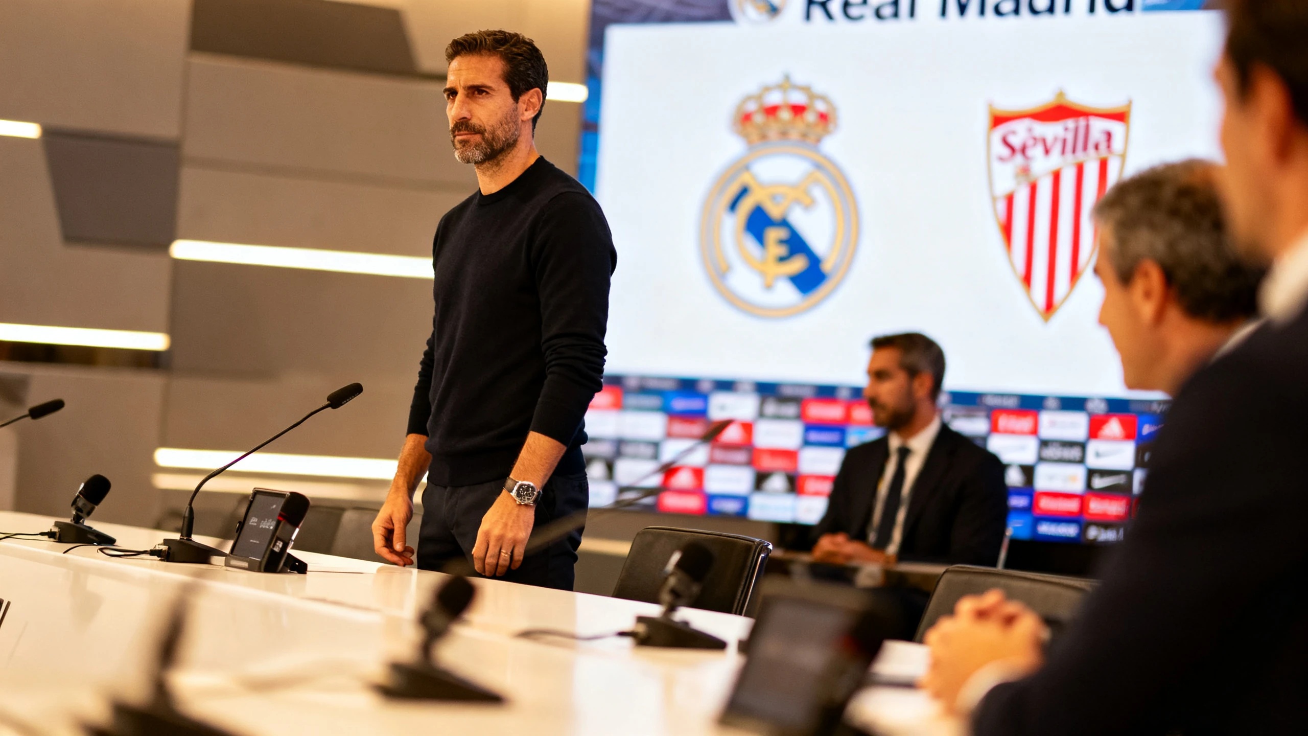 Antes del partido contra el Sevilla, Arbeloa comentó la situación en torno a Mbappé Español.News