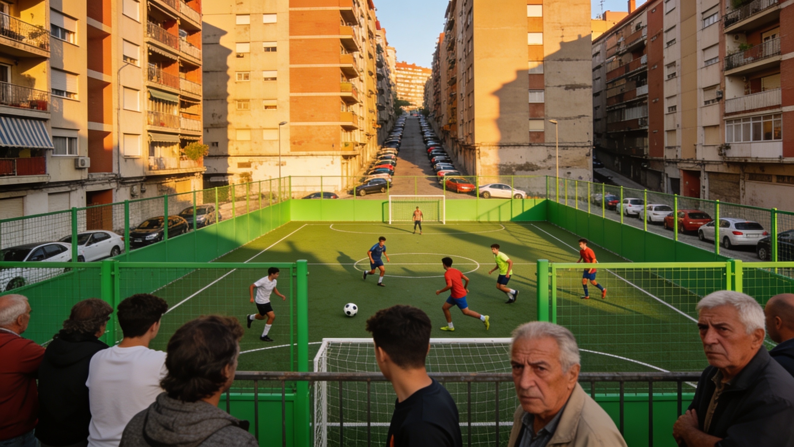 En Badalona, el rodaje de un spot de Adidas complicó la vida de los vecinos y agudizó el conflicto Español.News