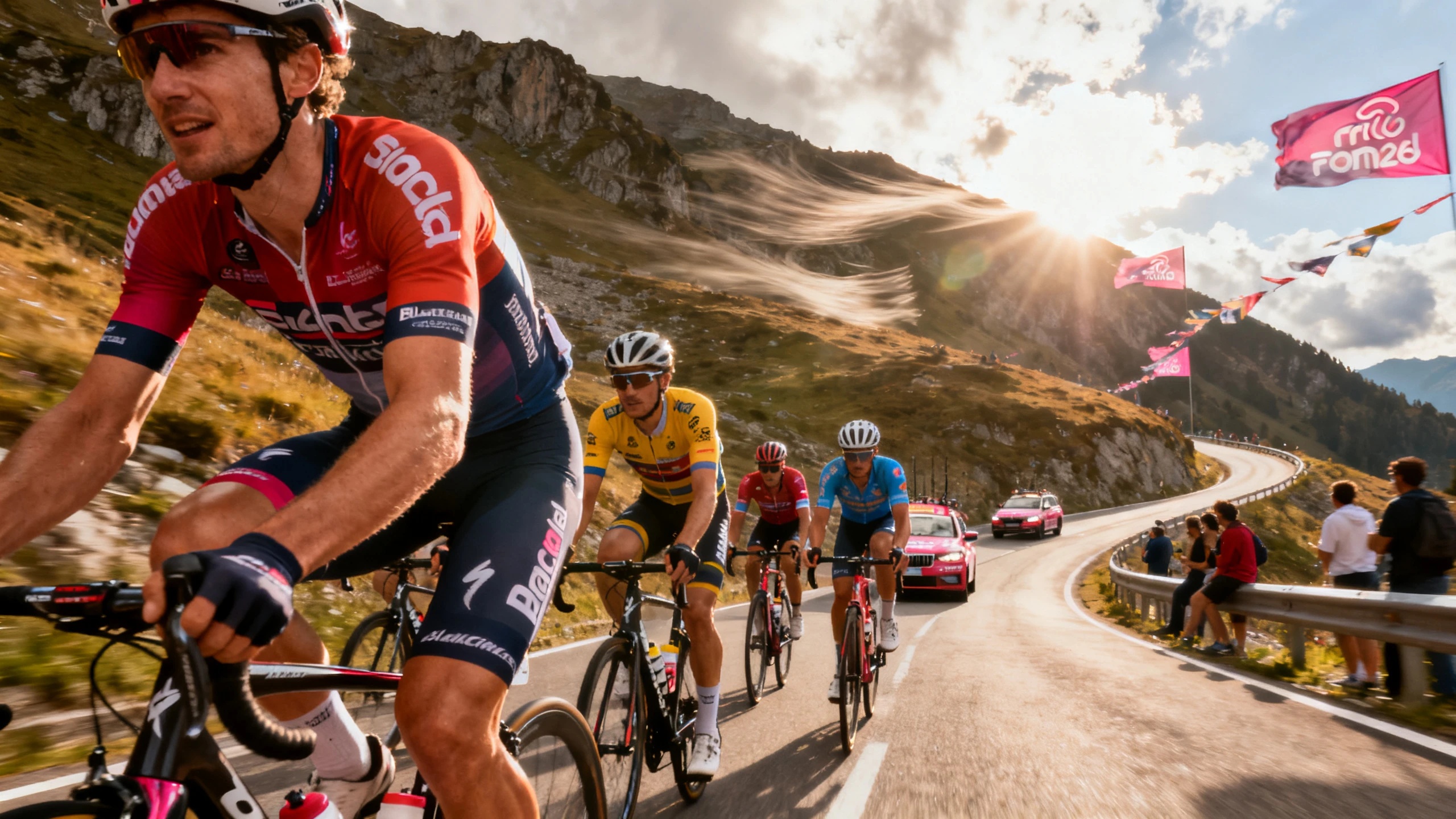 Viento, ascensos y ataques: etapa del Giro d’Italia 2026 con final decisivo en Blockhaus Español.News