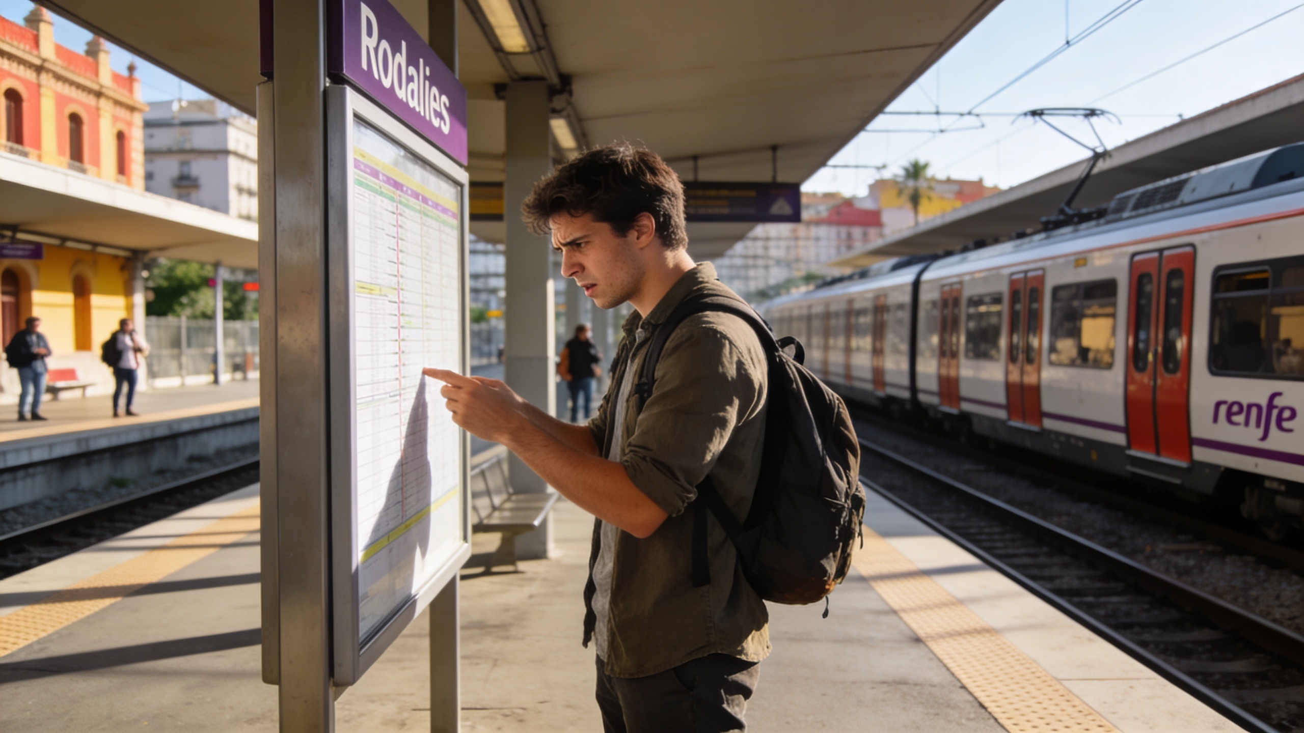 Residente de Barcelona presenta demanda por cancelaciones de trenes y deterioro de la salud Español.News
