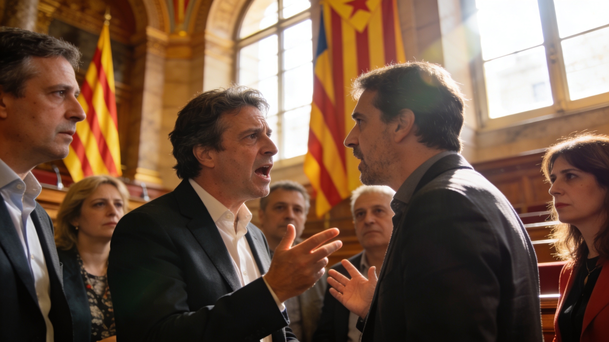 En Barcelona, las autoridades buscan reducir la tensión en escuelas y transporte por el presupuesto Español.News