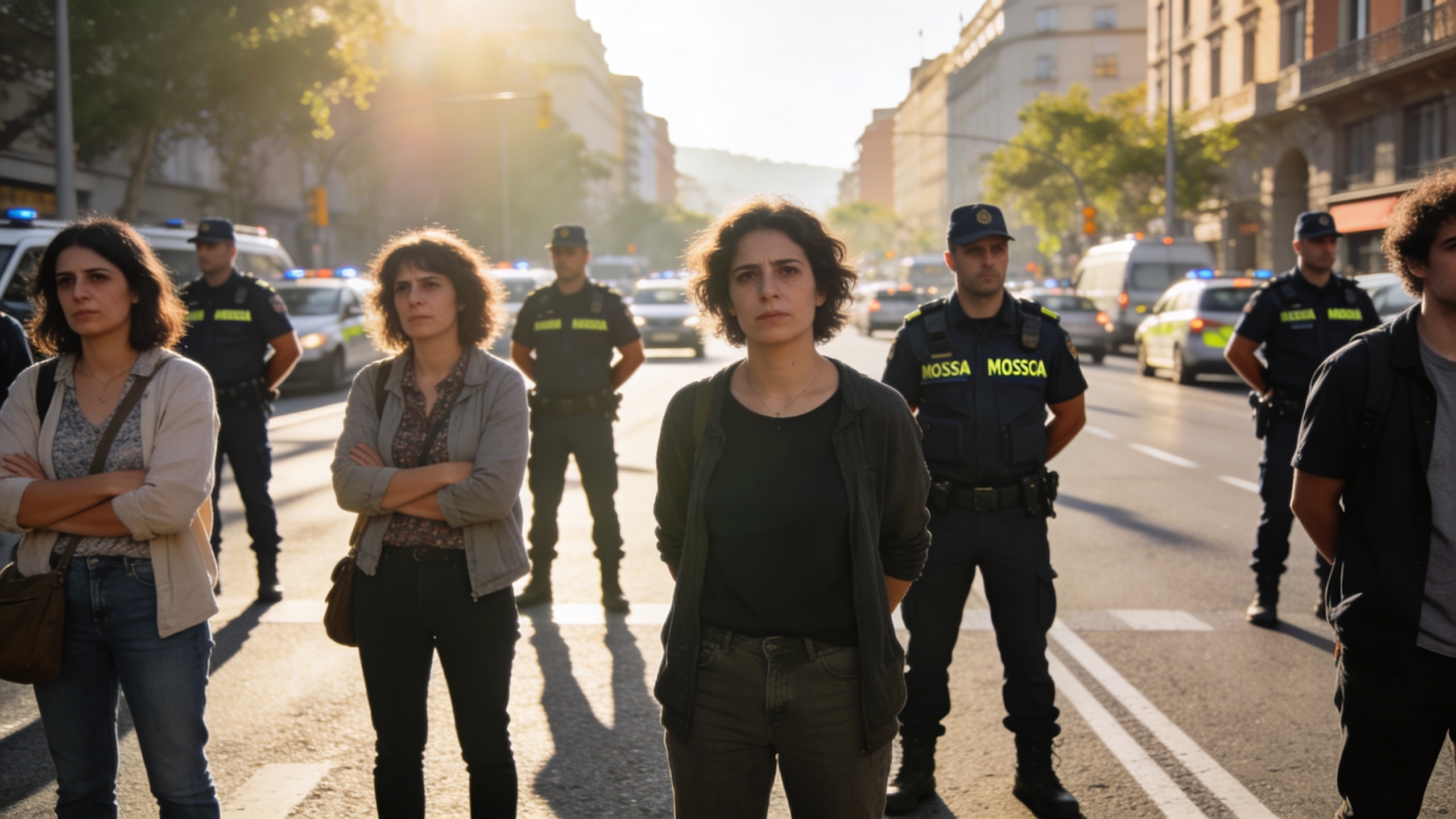 En Cataluña, la policía cambia de táctica ante la presión por sus actuaciones en las escuelas Español.News