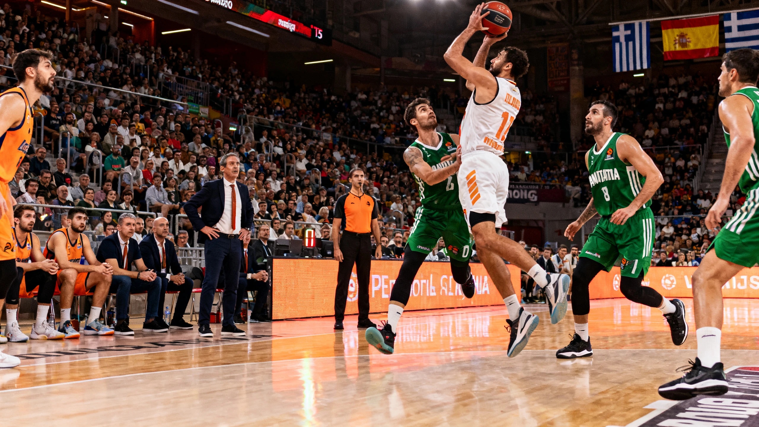 Duelo decisivo en Roig Arena: Panathinaikos y Valencia Basket se juegan el pase a semifinales Español.News