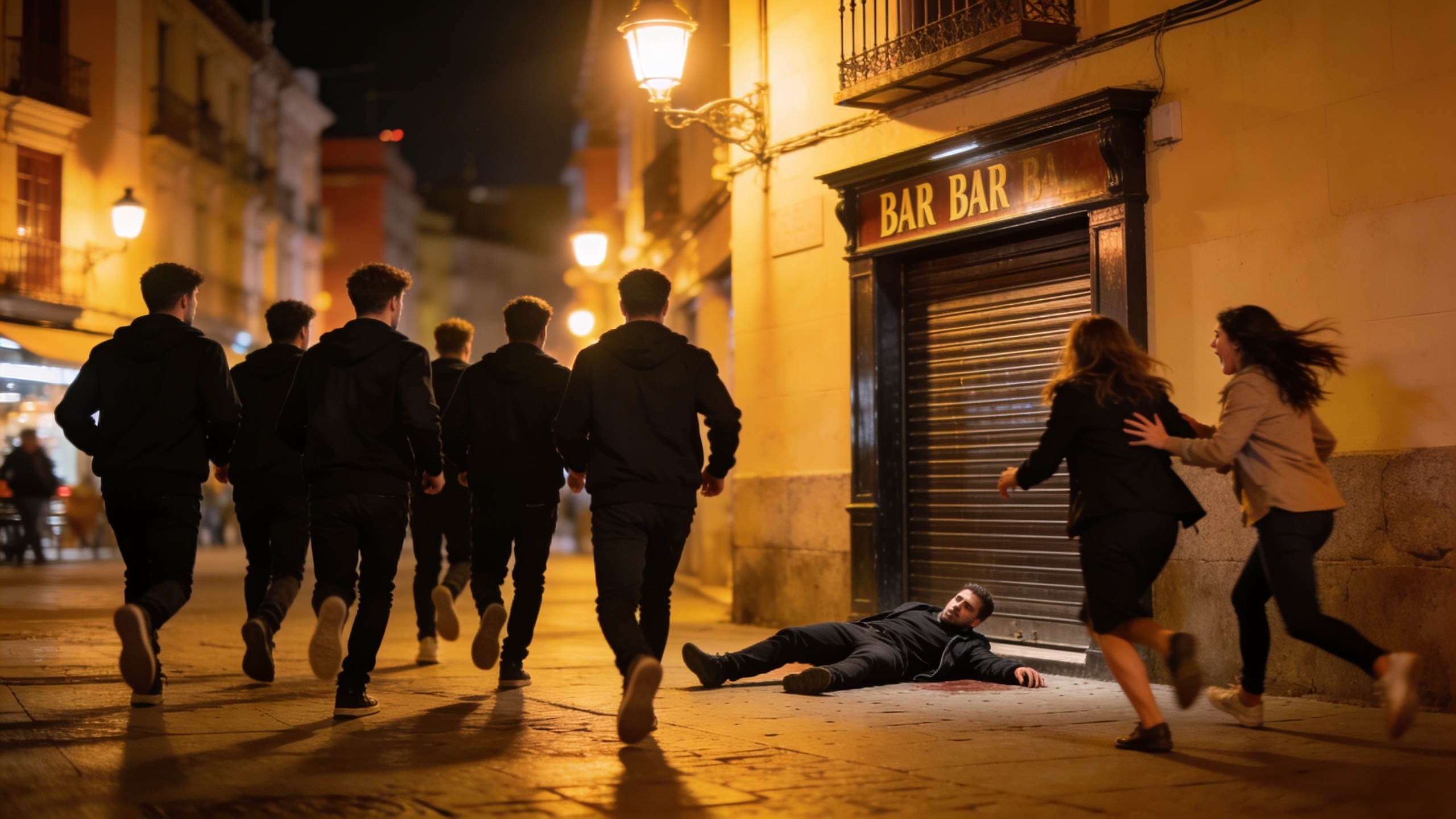 Un ataque al dueño de un bar en el centro de Granada desata protestas frente a una escuela Español.News