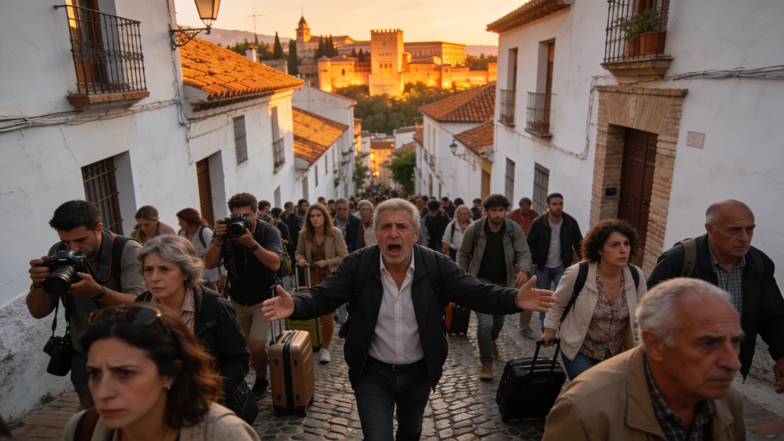 En Granada, vecinos exigen limitar los pisos turísticos y preservar el barrio Español.News