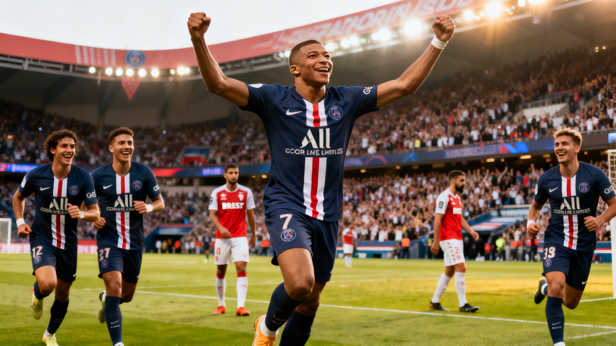 Momento decisivo de la temporada en París: el PSG arrebata la victoria al Brest Español.News