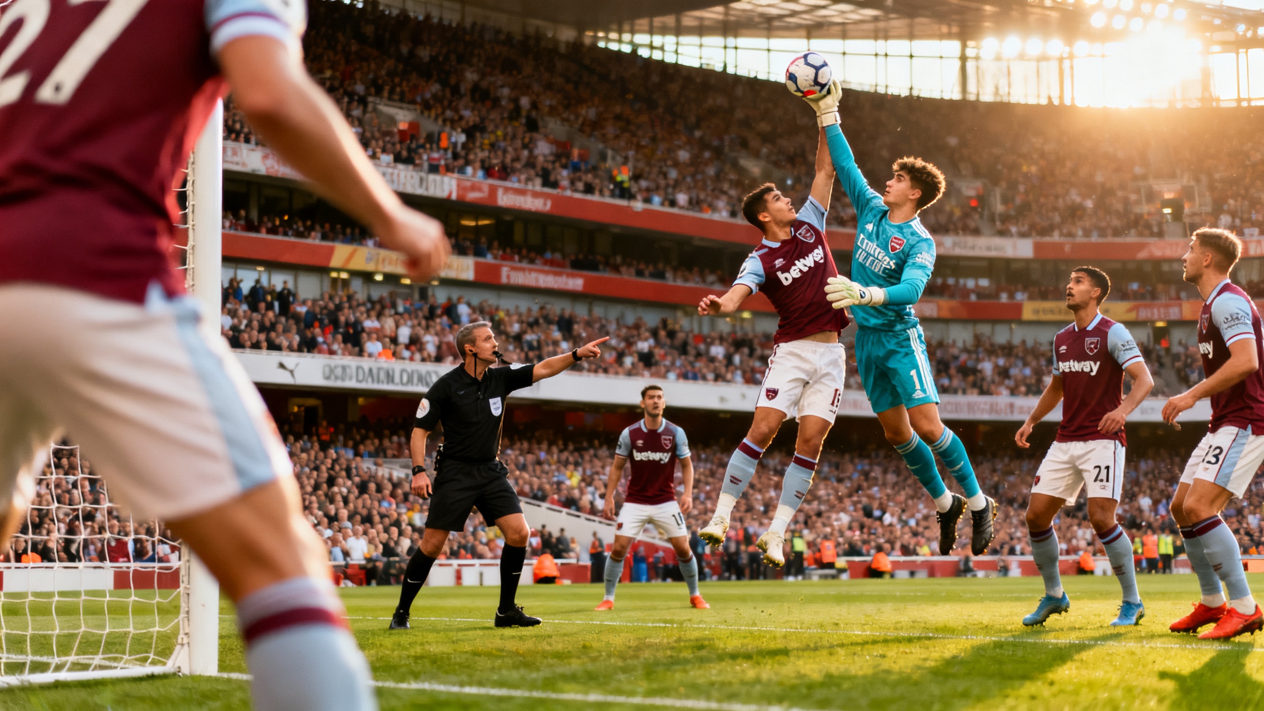 La decisión del VAR y la lesión de Ben White cambian el rumbo del partido del Arsenal en el London Stadium Español.News