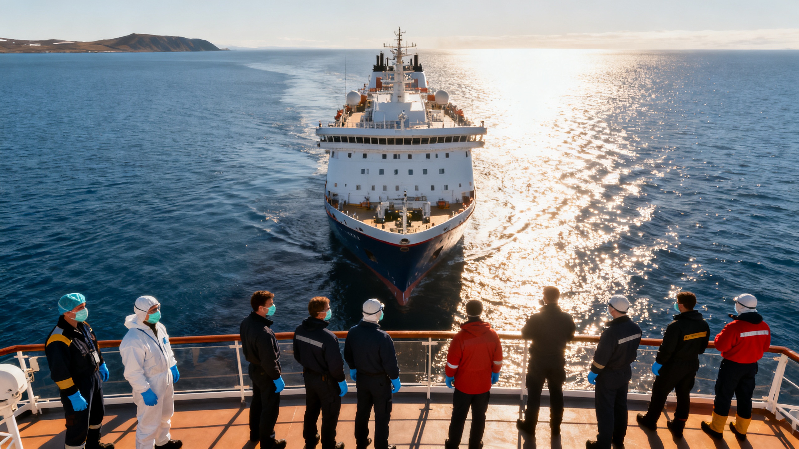 Pasajeros del MV Hondius quedan aislados tras muertes y contagios en el Atlántico Español.News