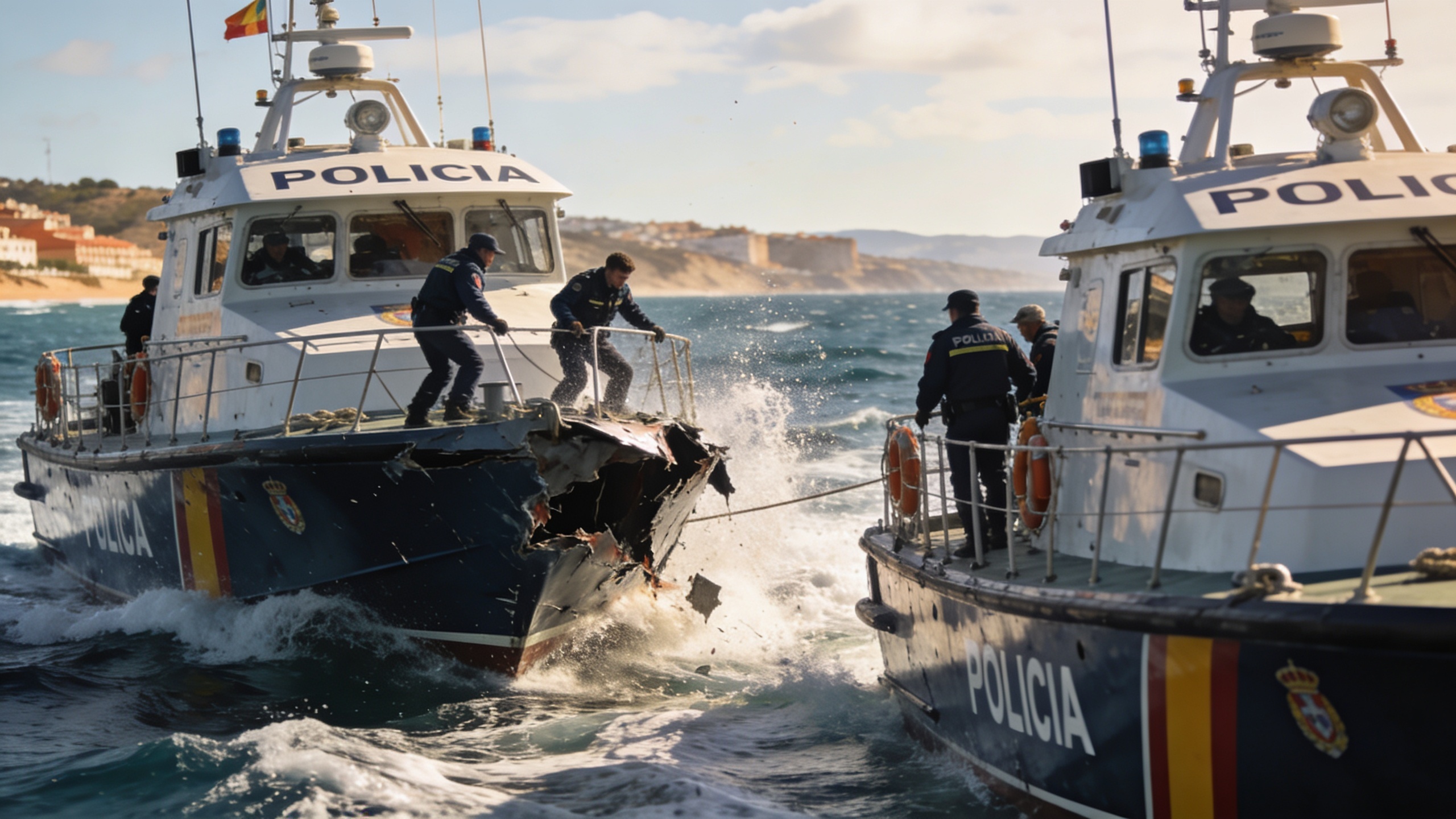 El mortal choque de patrulleras destapa los problemas de la policía marítima de España Español.News