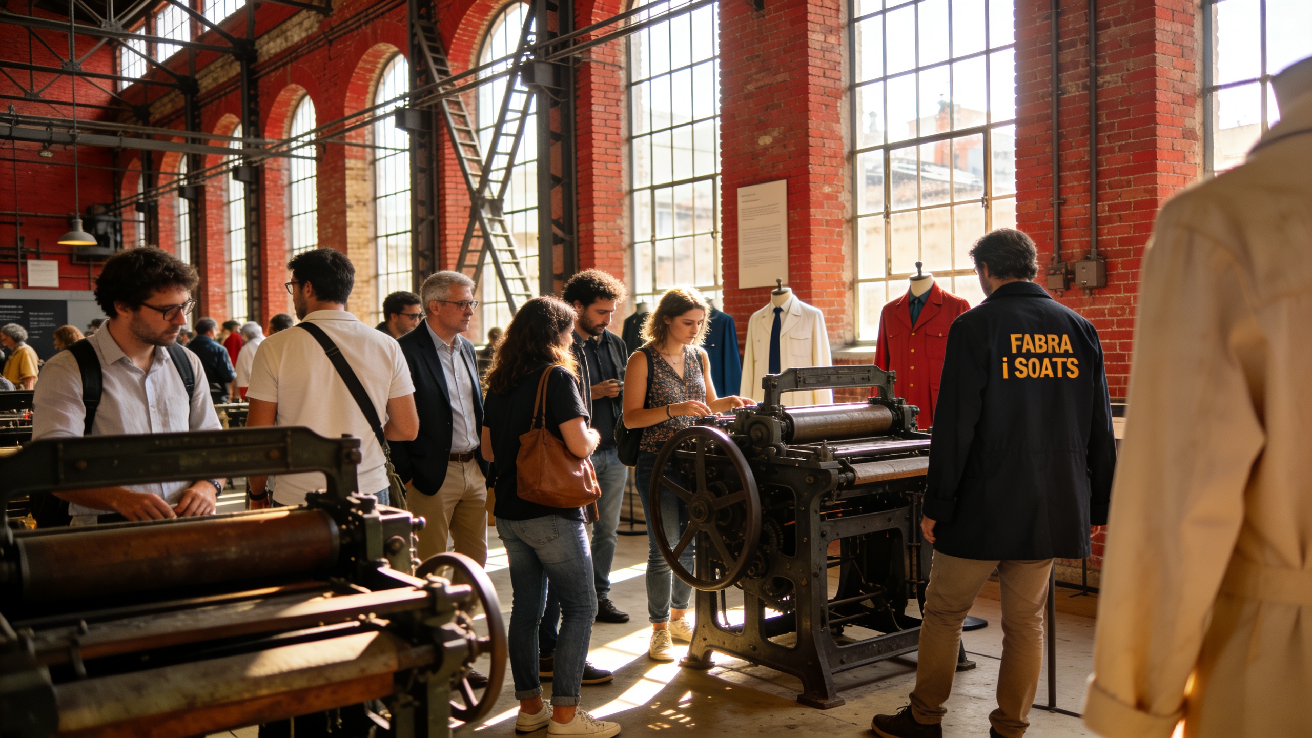 Una exposición sobre los trabajadores y la fábrica Fabra i Coats llega a Sant Andreu Español.News